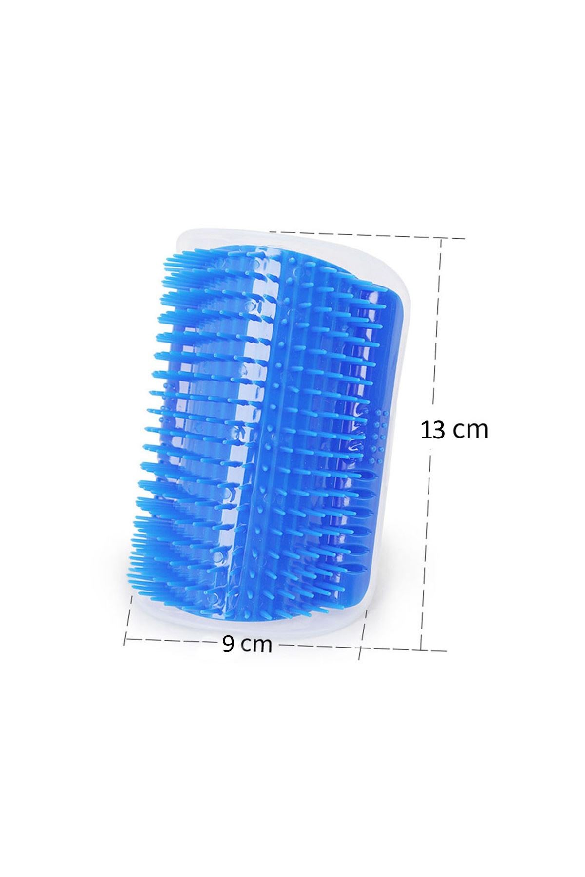 TBL Dekor®  Pratik Kedi Tüyü Kaşıma Ve Tarama Aparatı Duvara Monte Kaşıma Aleti