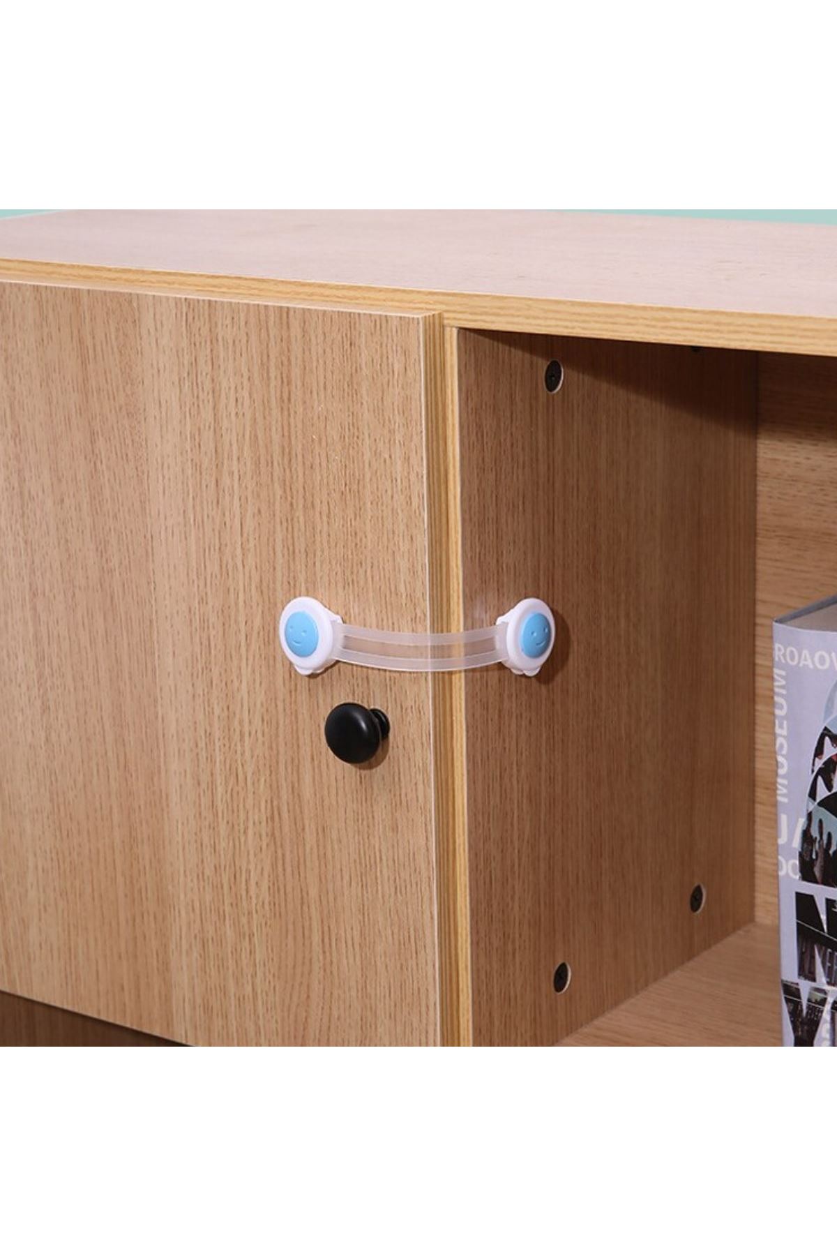 TBL Dekor® Bebek ve Çocuklar İçin Dolap Çekmece Emniyet Güvenlik Kilidi