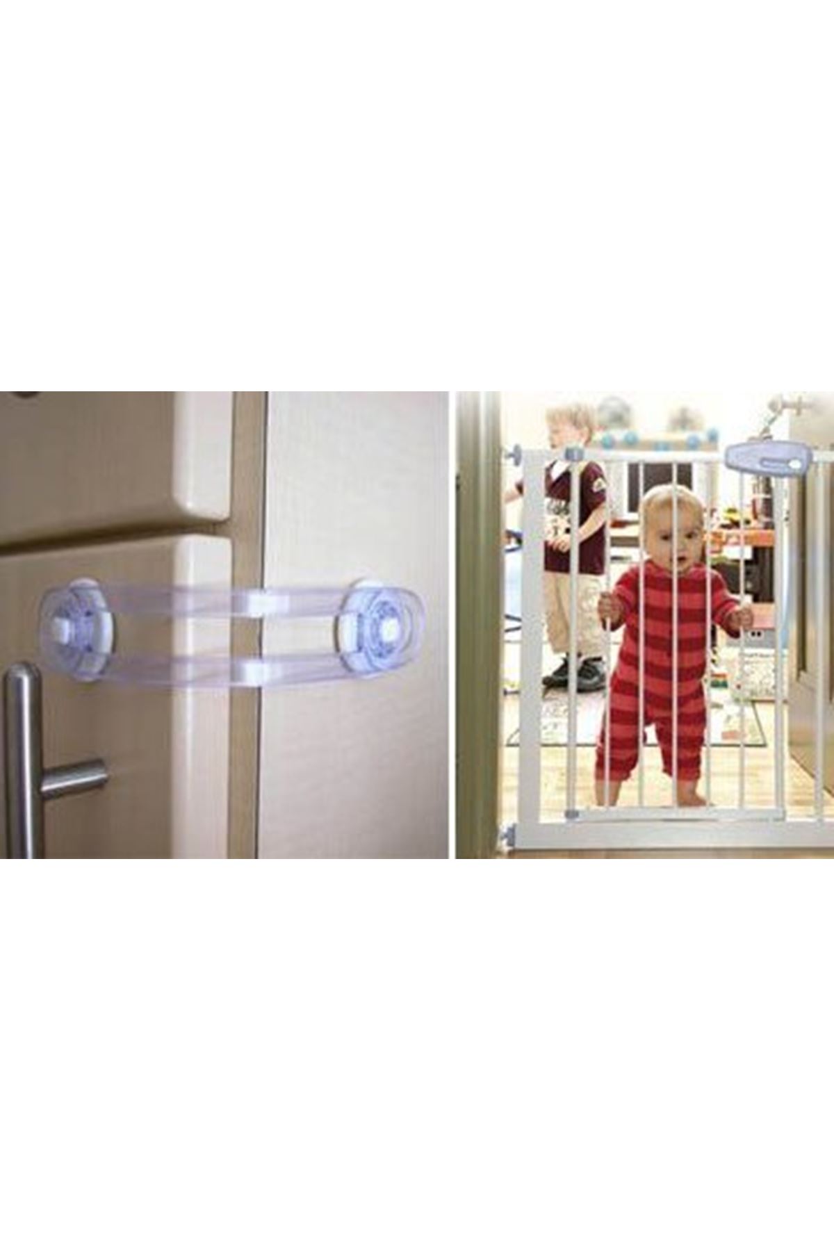 TBL Dekor® Bebek ve Çocuklar İçin Dolap Çekmece Emniyet Güvenlik Kilidi