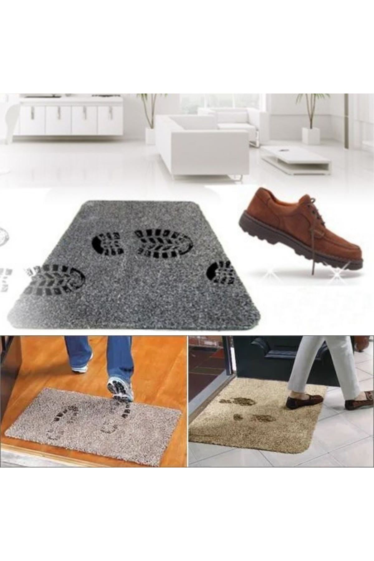 TBL Dekor® Çamaşır Makinesinde Yıkanabilir Kir Toz Emici Mikrofiberli Paspas