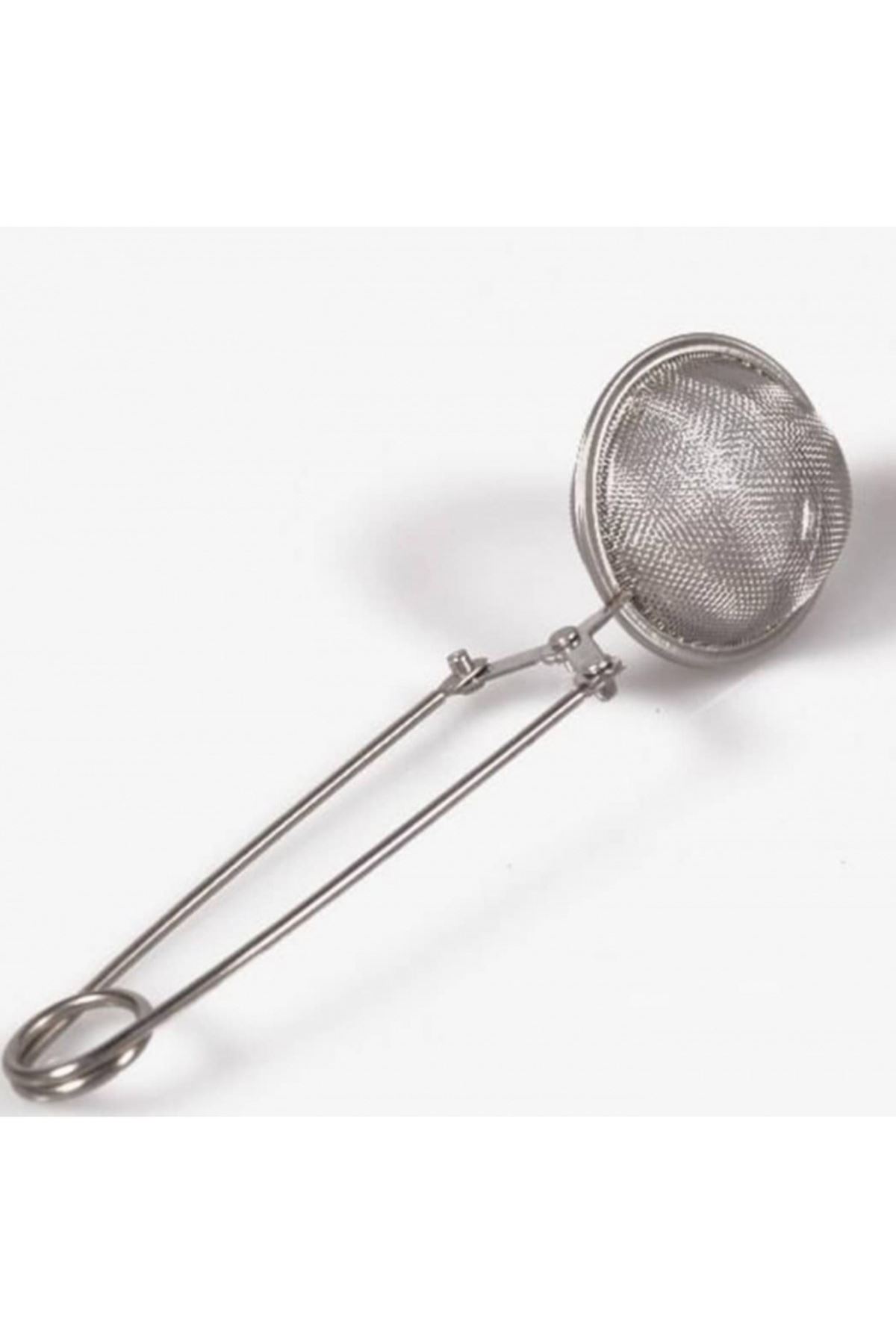 TBL Dekor® Paslanmaz Metal Pratik Kolay Bitki Çayı Demleme Süzgeci Aparatı