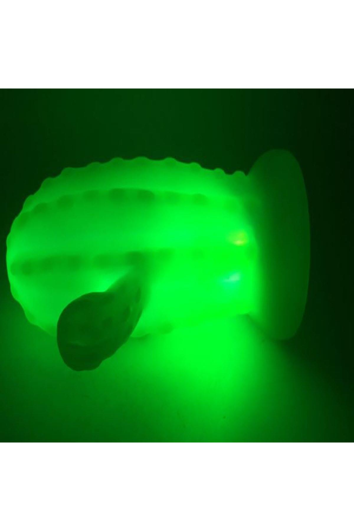 TBL Dekor® Pilli Silikon Led Işıklı Sevimli Kaktüs Gece Lambası Aydınlatması