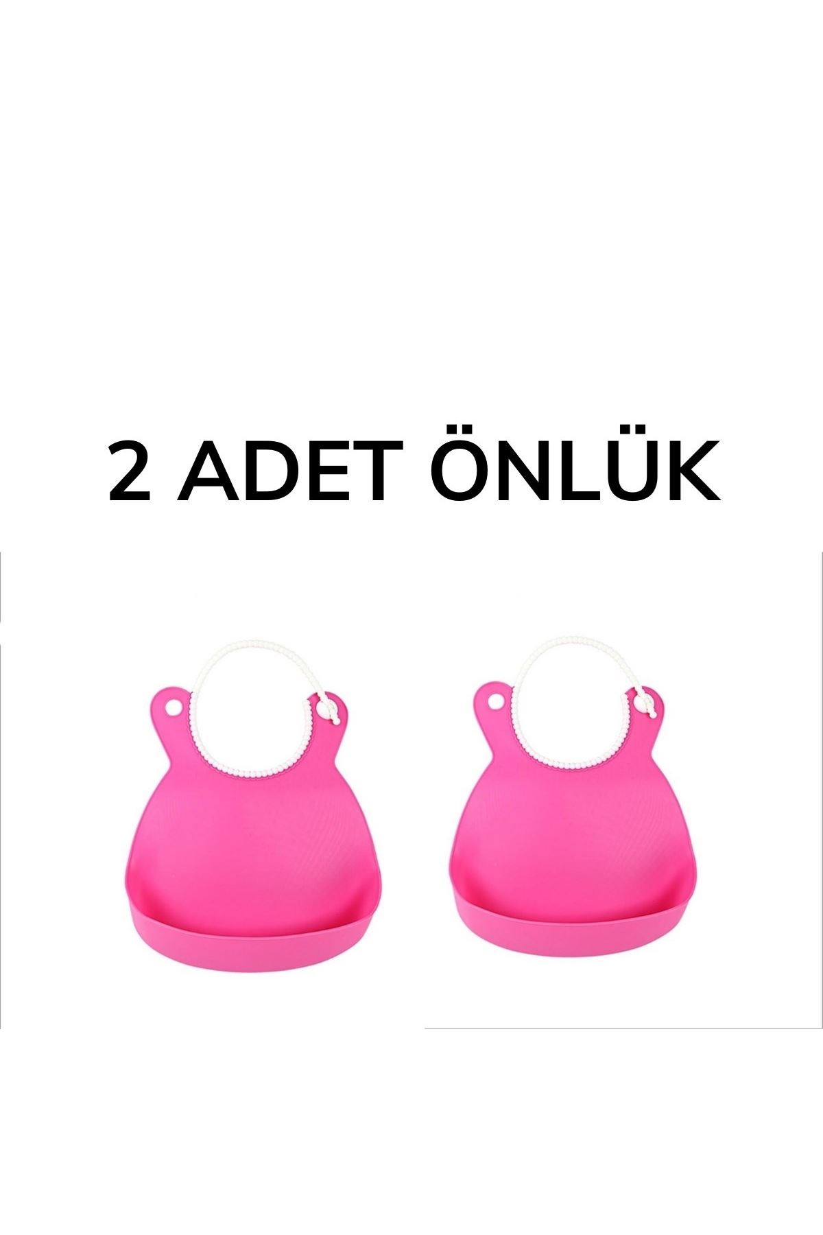 TBL Dekor® Çocuk Bebek Mama Önlüğü Dökülme Engelleyici Bükülebilir Pembe