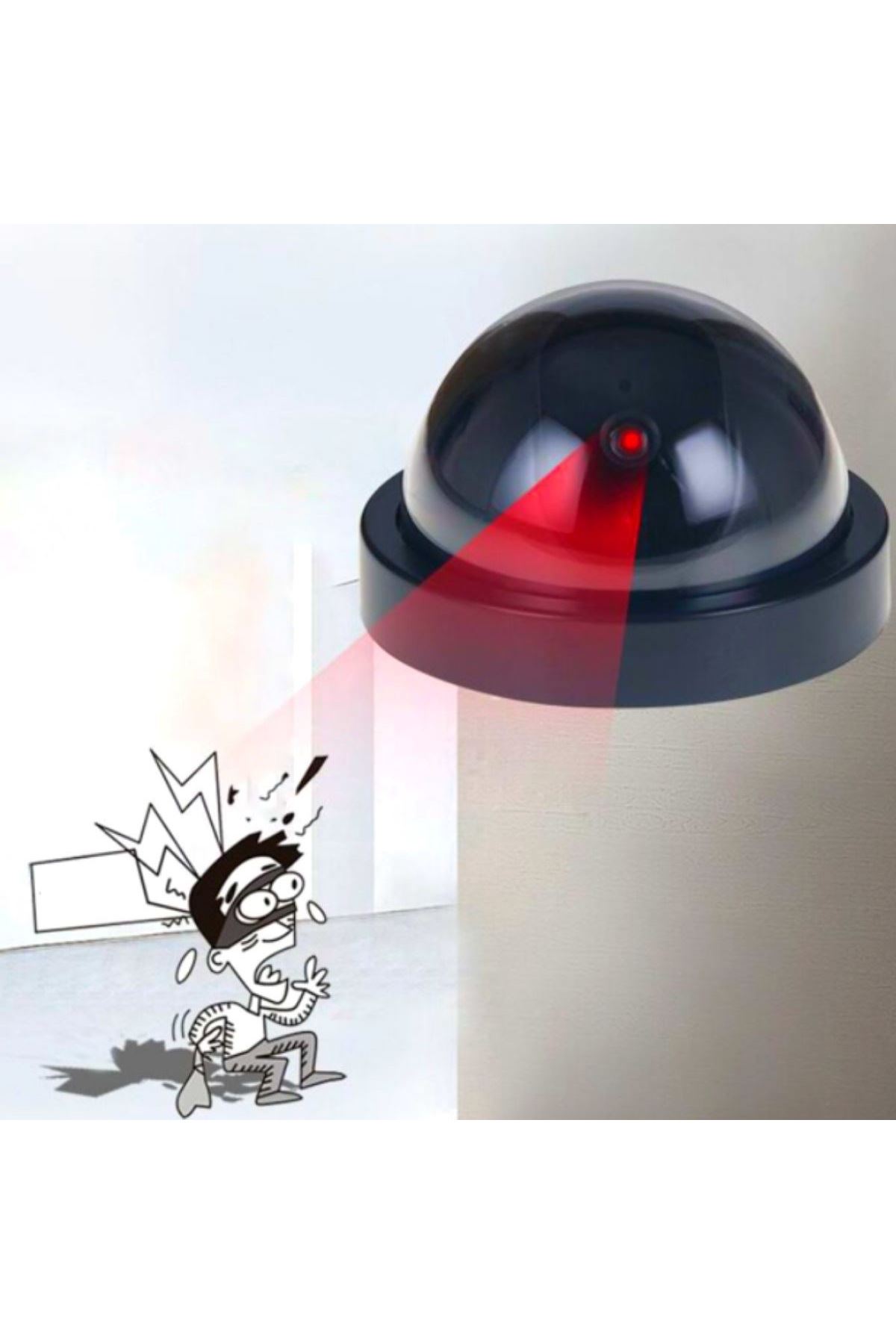 TBL Dekor® Gerçek Görünümlü Sahte Maket Güvenlik Kamerası