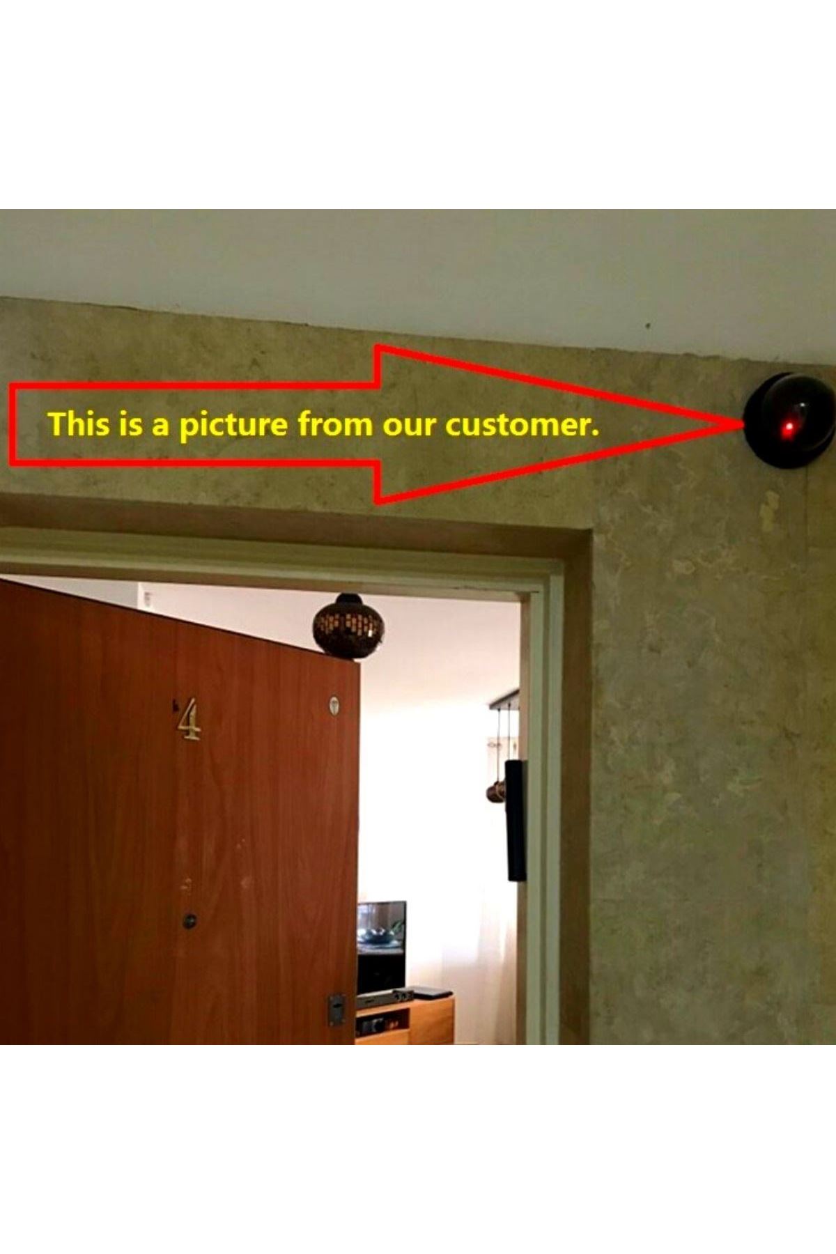 TBL Dekor® Gerçek Görünümlü Sahte Maket Güvenlik Kamerası