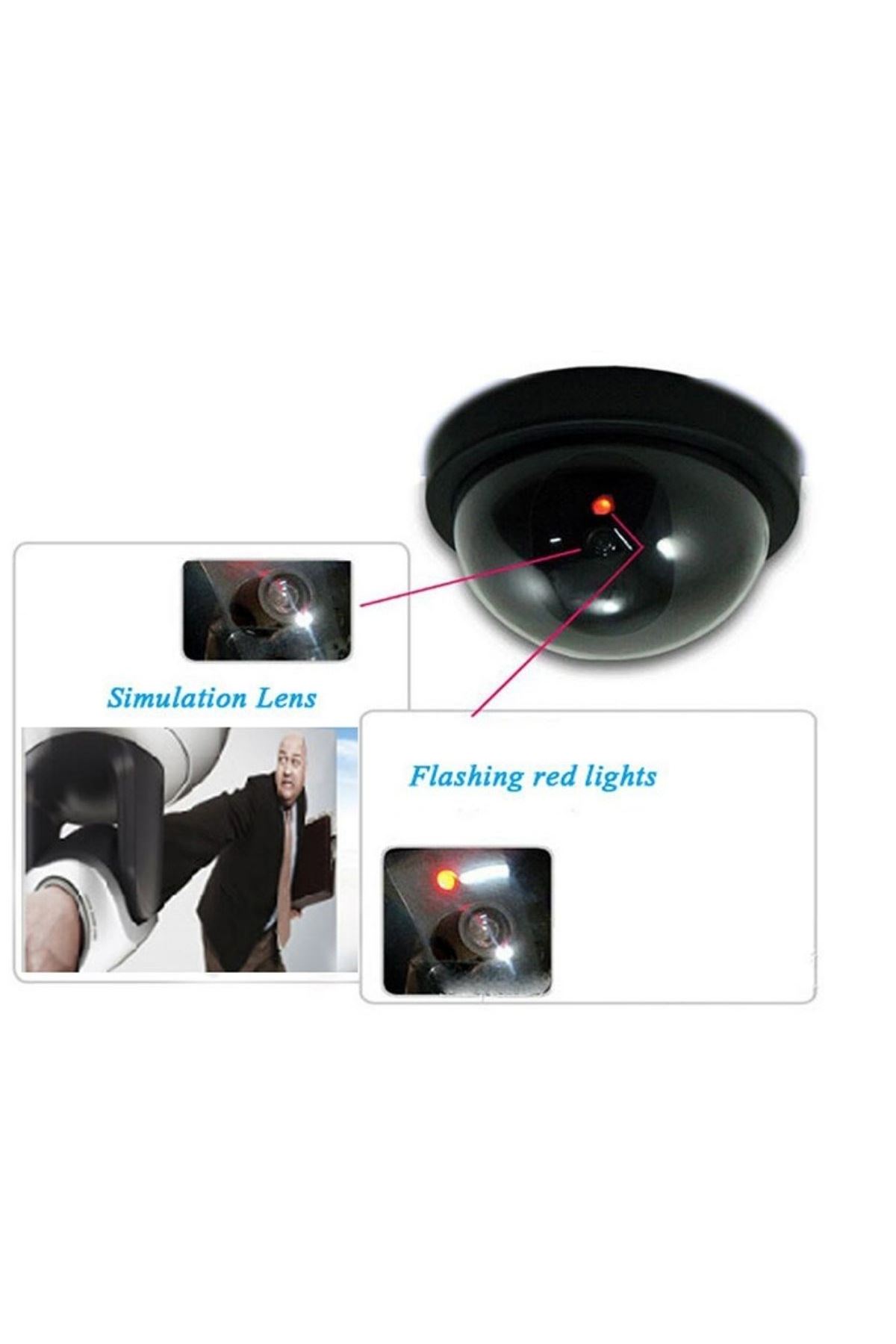 TBL Dekor® Gerçek Görünümlü Sahte Maket Güvenlik Kamerası