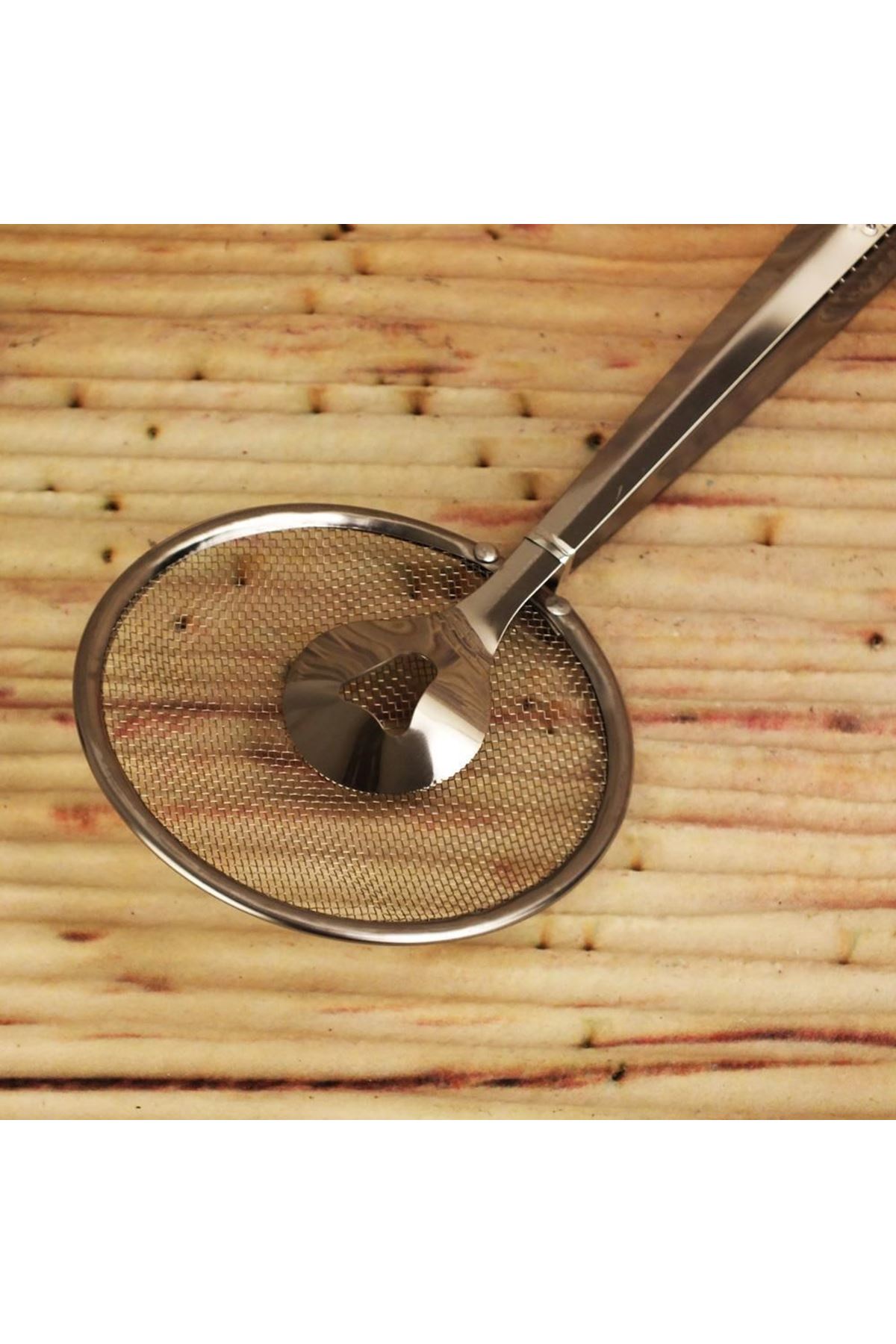 TBL Dekor® Çok Amaçlı Süzgeçli Paslanmaz Metal Haşlama Ve Kızartma Maşası