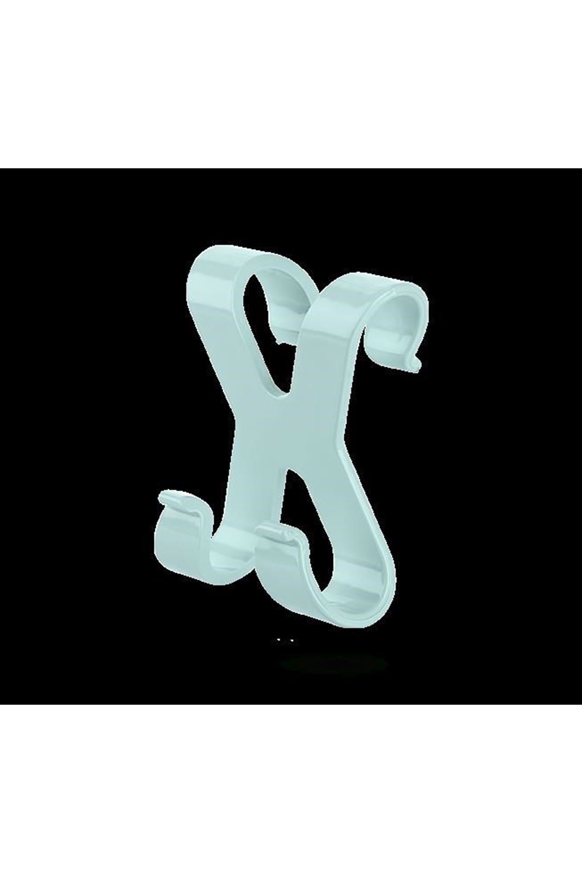 TBL Dekor® Hang it Pratik Kolay Taşımabilir Havlupan 2 Kancalı Banyo Askısı