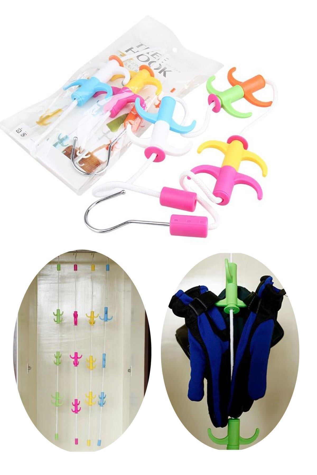 TBL Dekor® Dolap İçi Düzenleyici Askı Elbise Giysi Organizer Sihirli Askılık