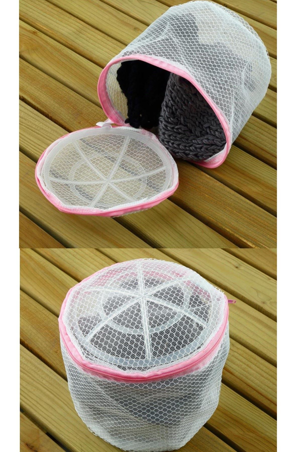 TBL Dekor® Sütyen Yıkama Filesi Tam Korumalı Hassas Çamaşır Yıkama Aparatı