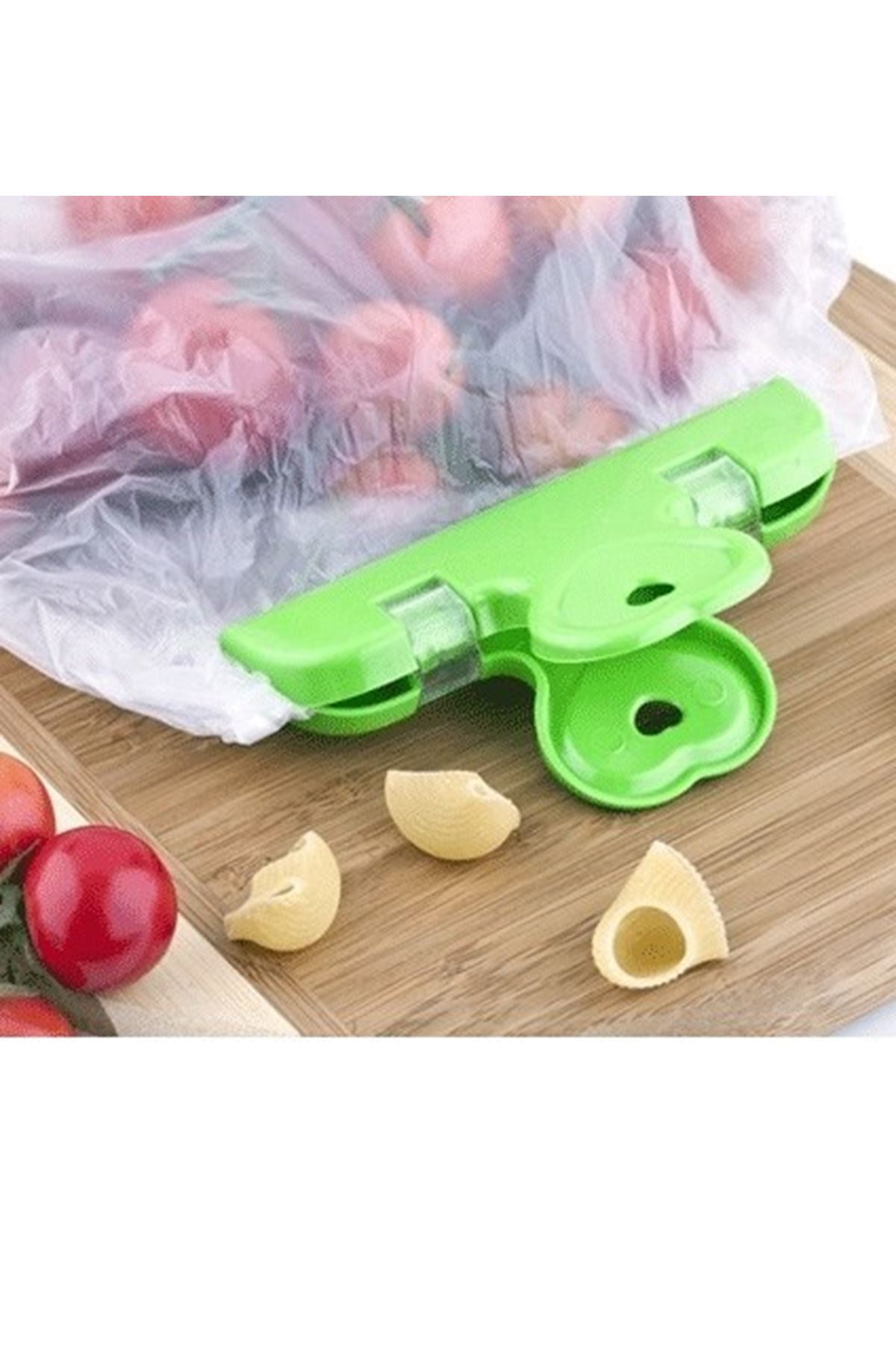 TBL Dekor® 2li Pratik Torba Paket Ve Poşet Kapatıcı Kilitli Klips Mandal