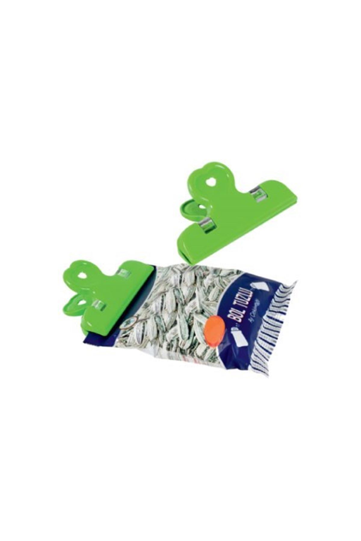 TBL Dekor® 2li Pratik Torba Paket Ve Poşet Kapatıcı Kilitli Klips Mandal