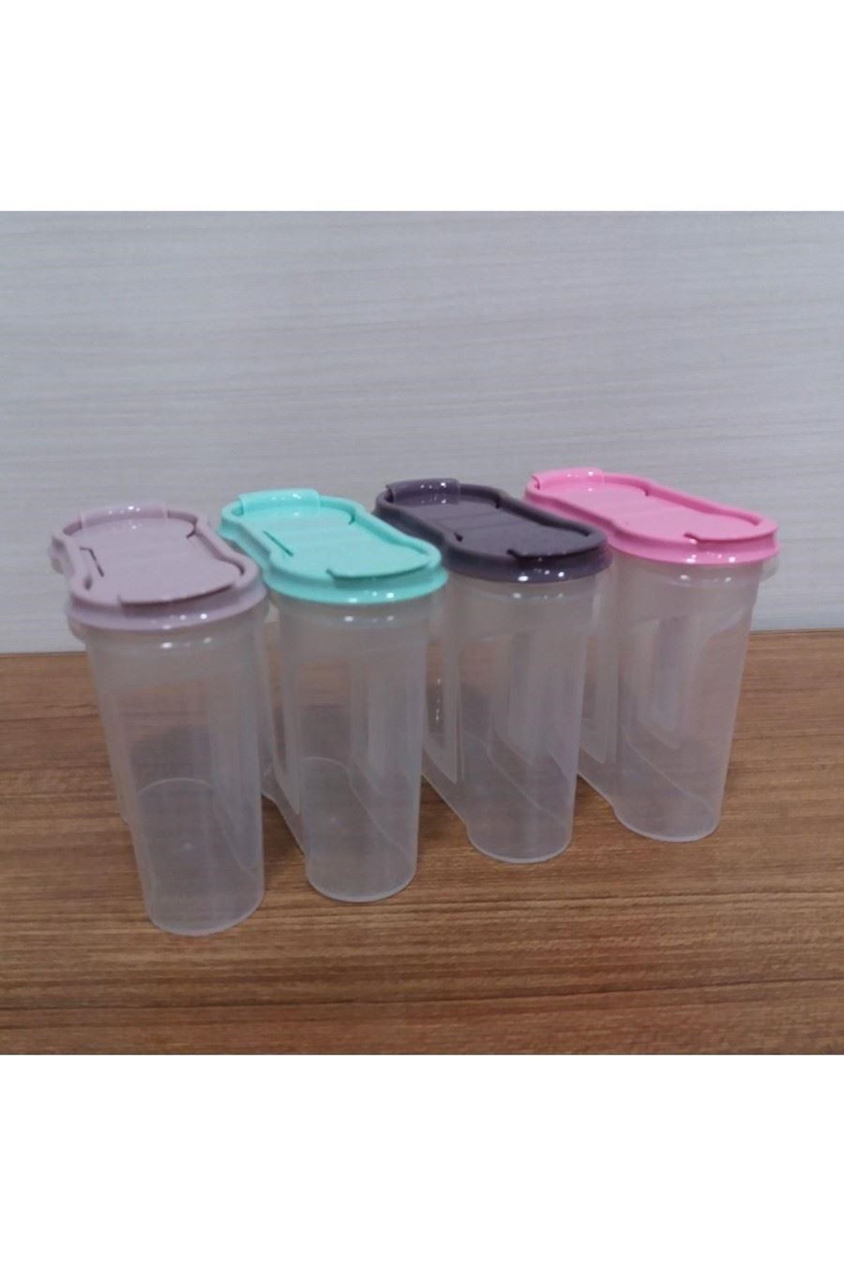 TBL Dekor® Plastik Kapaklı Majör Baharatlık Baharat Saklama Kutusu Kabı