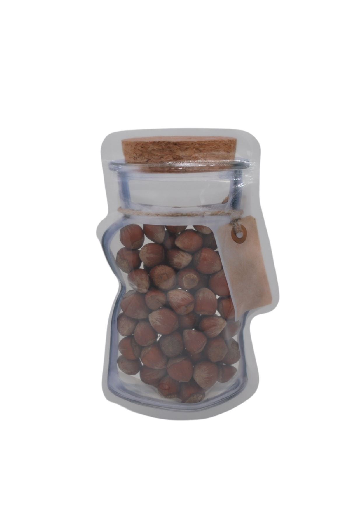 TBL Dekor® Kavanoz Görünümlü Kilitli Poşet Çıtçıtlı ve Pratik Torba 4 Adet