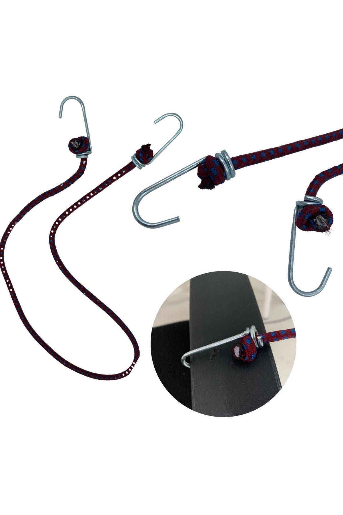 TBL Dekor® Bisiklet Araba Motosiklet Kancalı Bagaj Gergi Lastiği Sabitleme