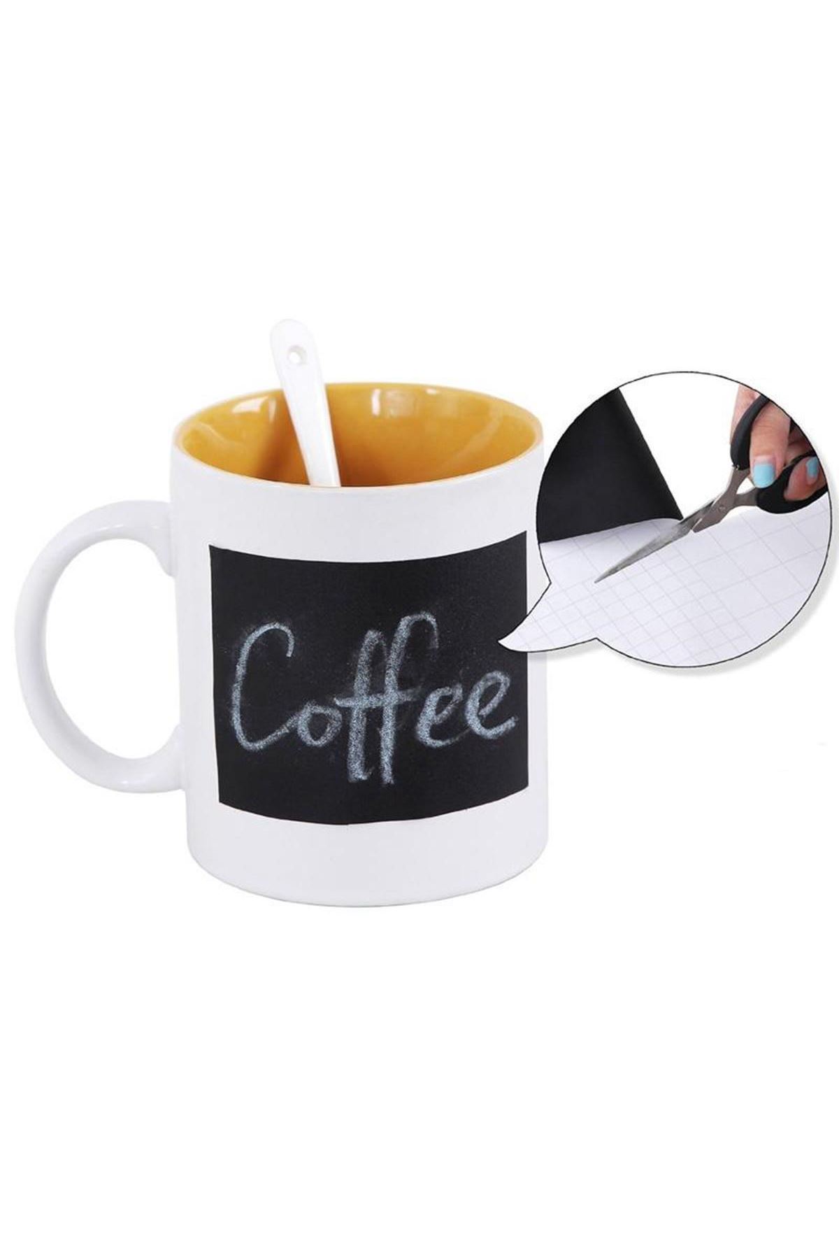 TBL Dekor® Sticker Rulo Yapışkanlı Çocuk Yazı Yazma Tahtası Yazı Yazma Sticker