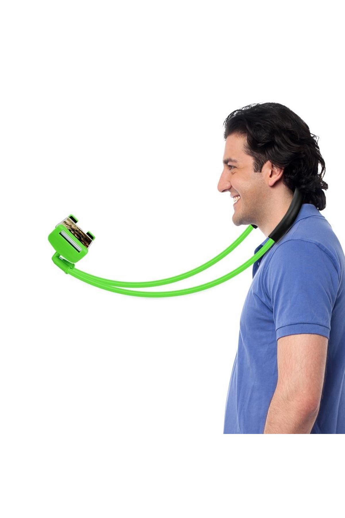 TBL Dekor® Boyuna Asılan Ergonomik 360 Derece Cep Telefonu Tutucu Stand