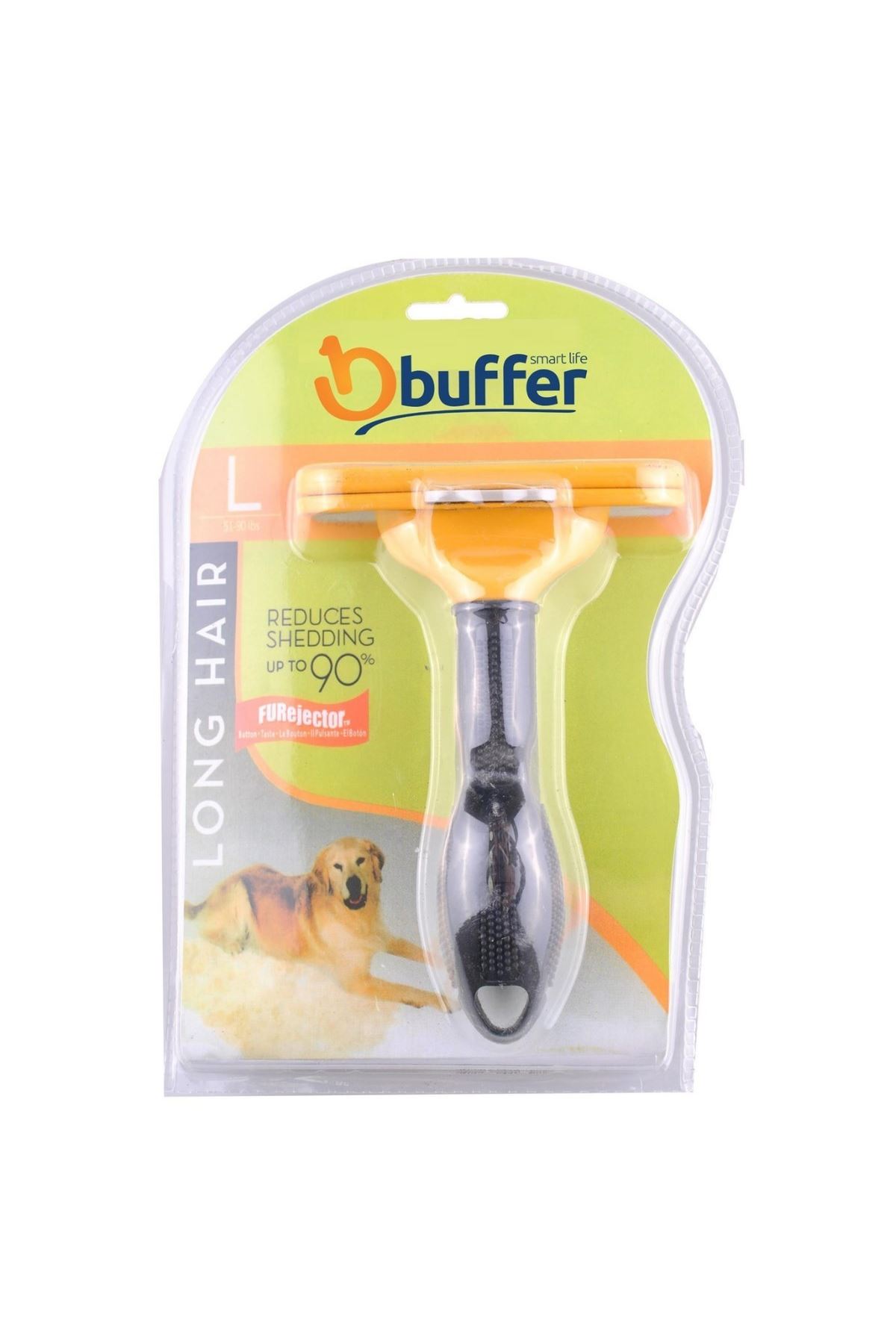 TBL Dekor® 23 KG Üzeri Uzun Tüylü Köpekler İçin Tüy Toplayıcı Ergonomik Tarak