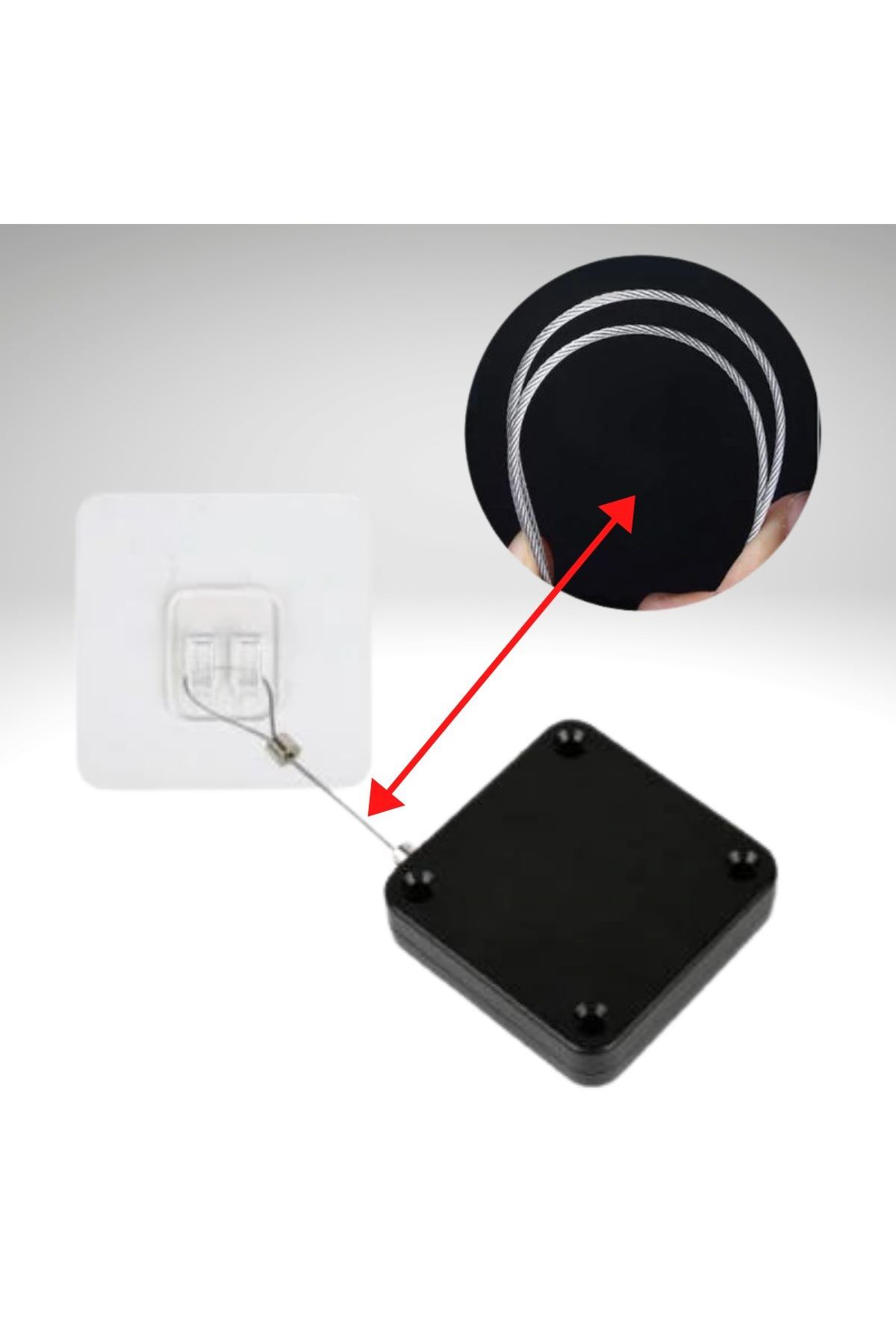 TBL Dekor® Yangına Dayanıklı Sıva Üstü Tüm Kapılar İçin Uygun Otomatik Kapanan Hızlı Otomatik Kapı Kapa