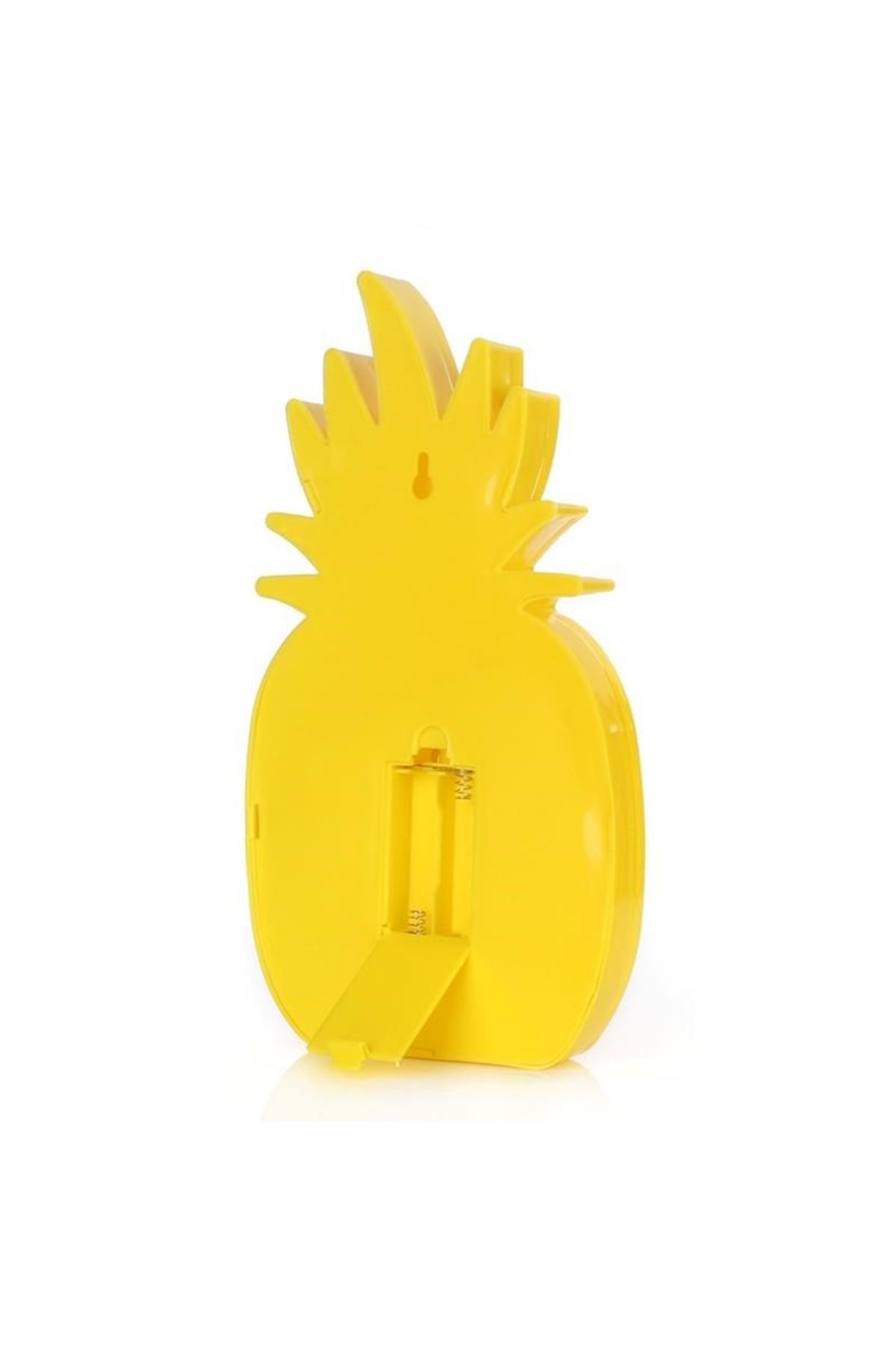 TBL Dekor® Ananas Şeklinde Ledli Dekoratif Eğlenceli Çocuk Gece Lambası