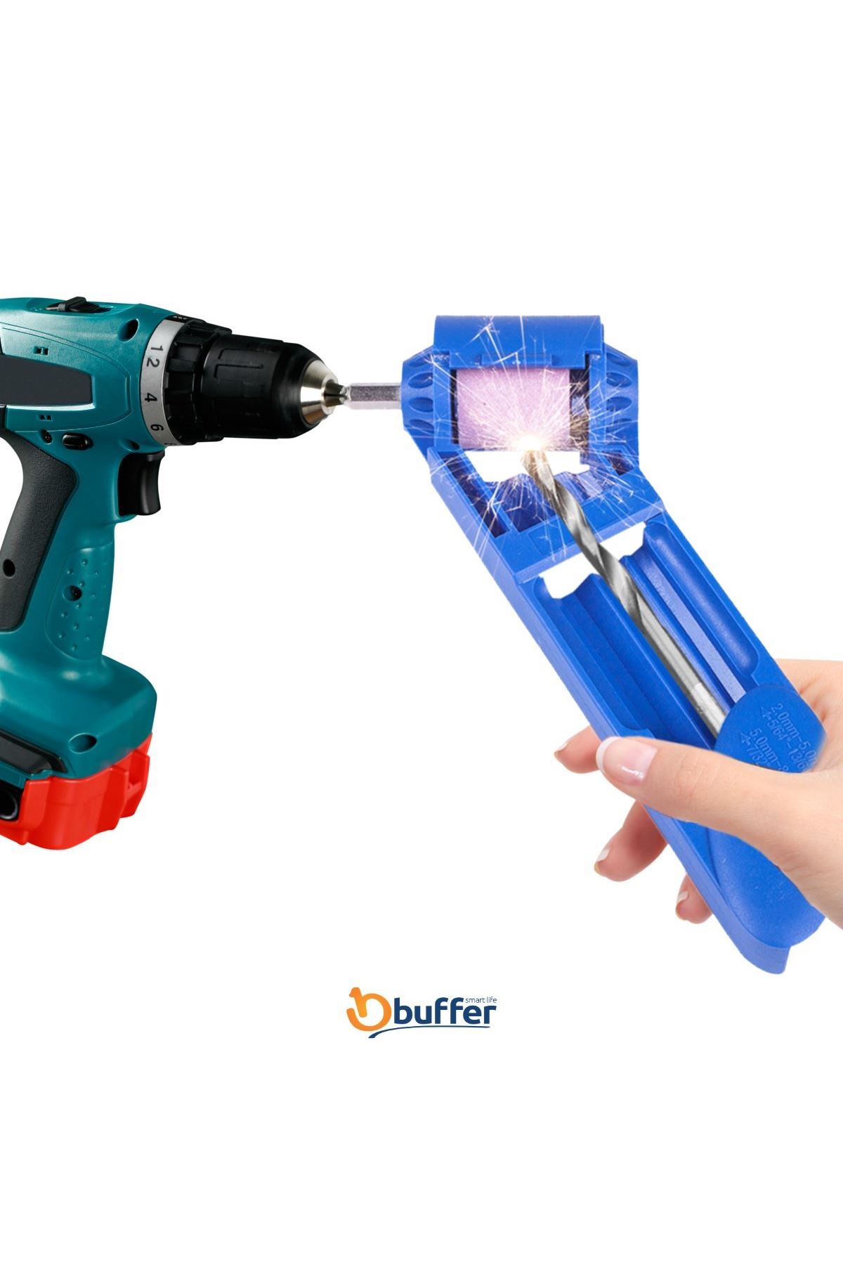 TBL Dekor® Taşınabilir Kullanımı Kolay Hafif Matkap Ucu Bileyici Matkap Ucu Bileme Keskinleştirme Apara