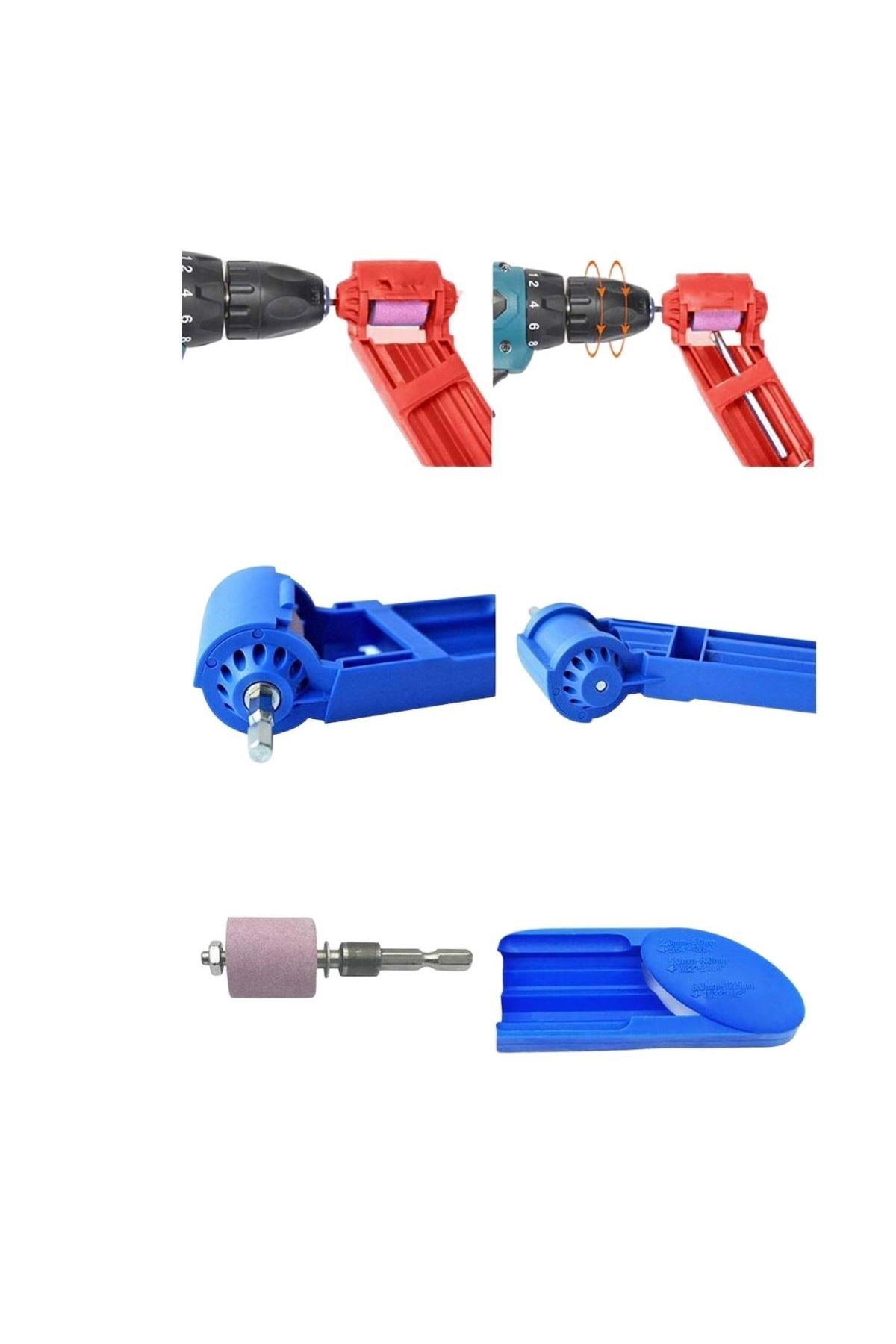 TBL Dekor® Taşınabilir Kullanımı Kolay Hafif Matkap Ucu Bileyici Matkap Ucu Bileme Keskinleştirme Apara