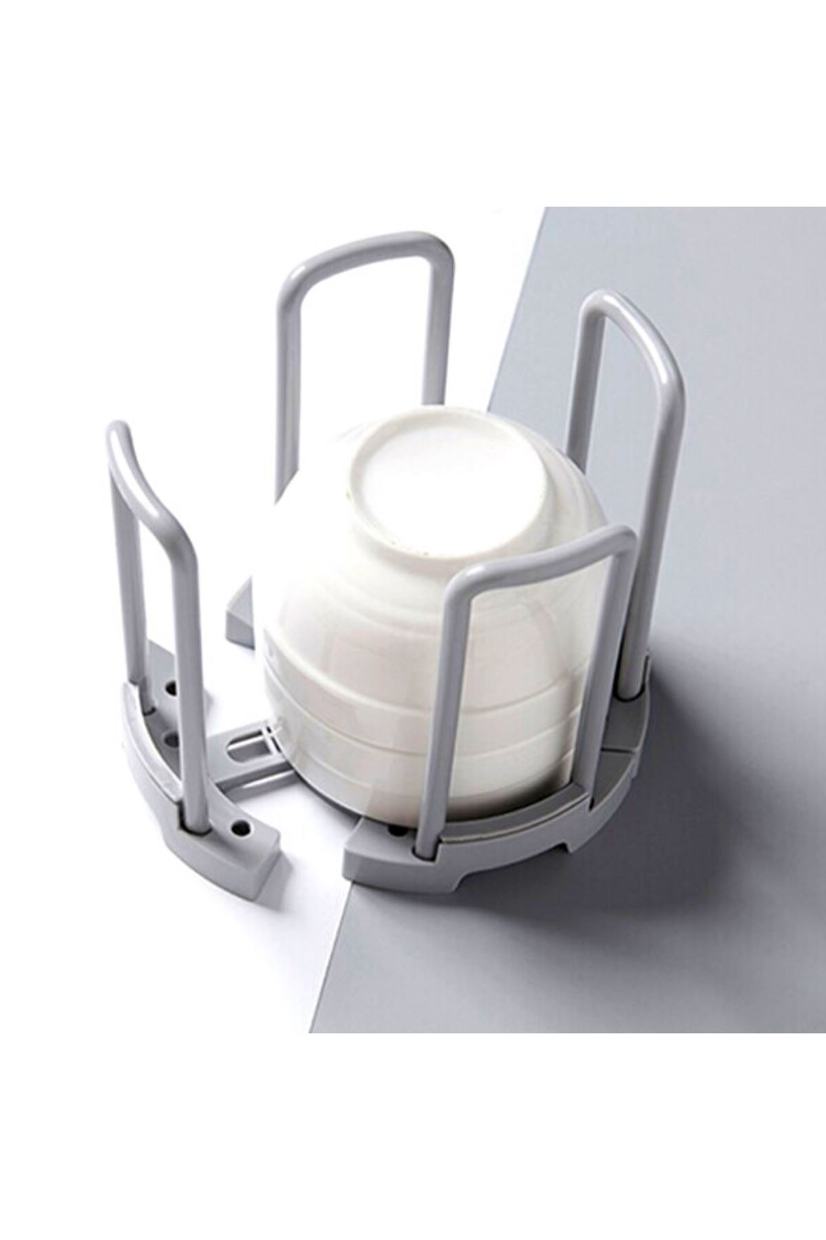 TBL Dekor® Tabak Bardak Kase Standı Bulaşık Kurutma Tutucu Mutfak Düzenleyici Organizatör