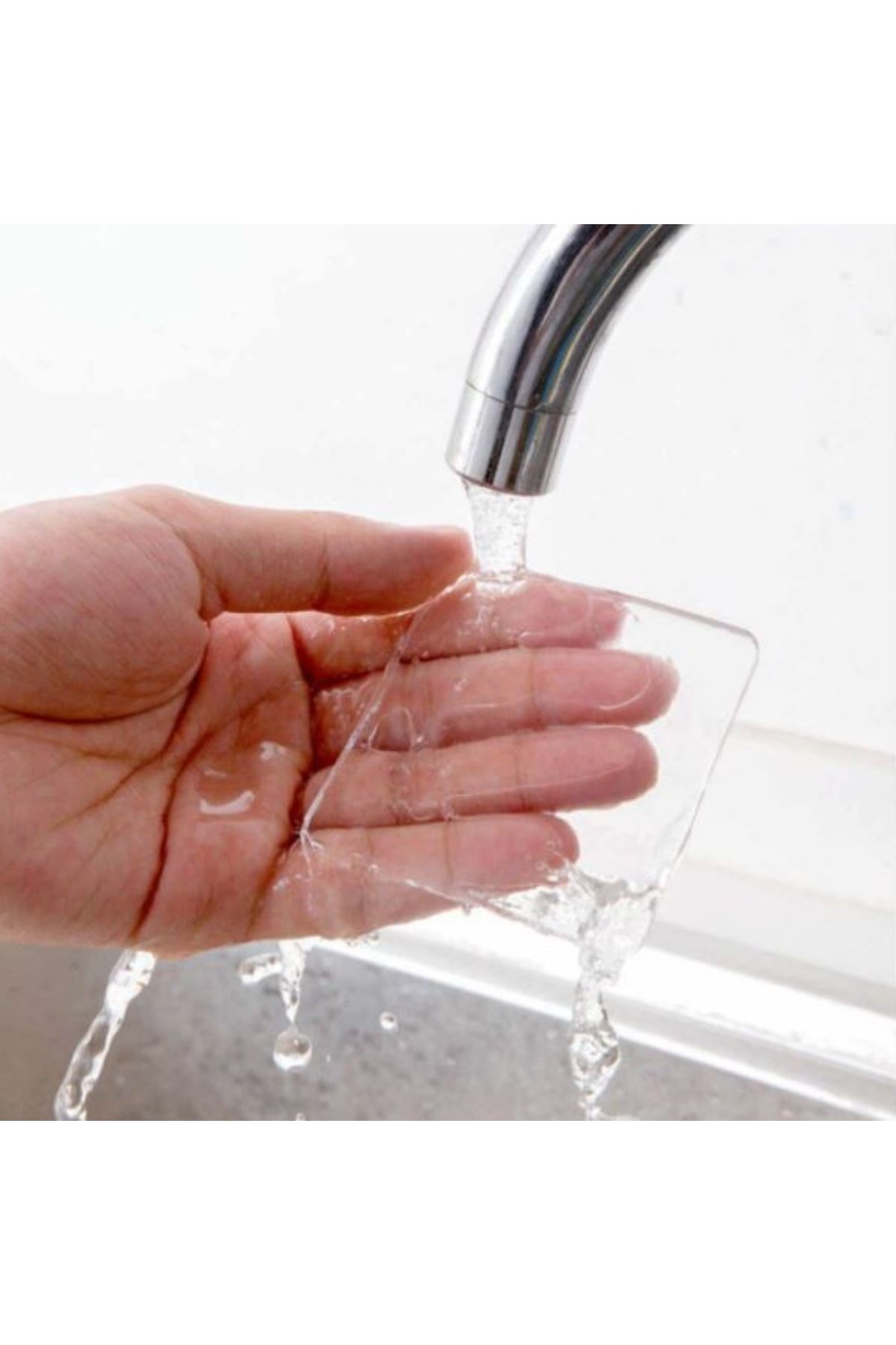 TBL Dekor® 4 Adet Silikon Şeffaf Koltuk Mobilya Masa Beyaz Eşya Yazıcı Koruyucu Kaydırmaz  Dayanıklı Pe