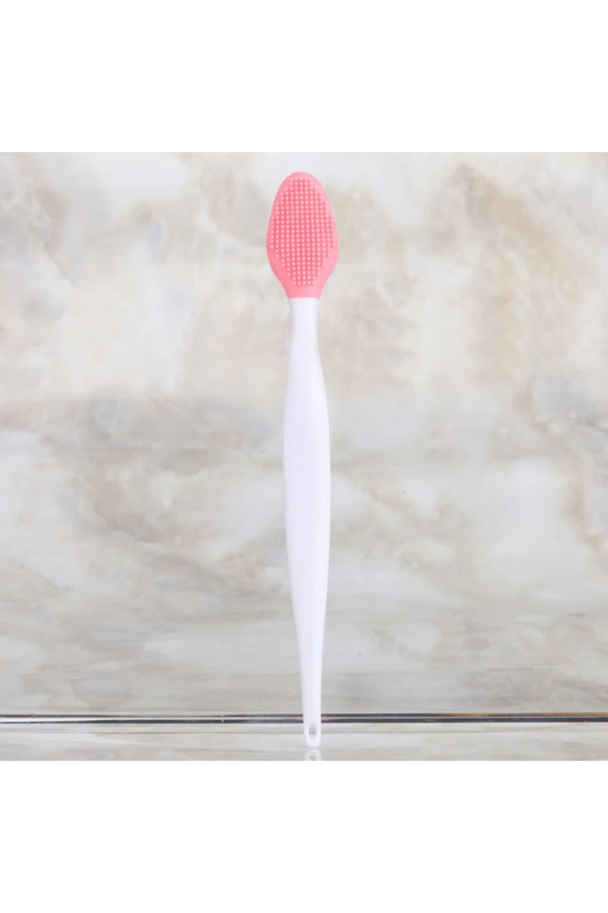 TBL Dekor® 2 Adet Dudak Fırçası Peeling Etkili Gözenek  Siyah Nokta Temizleyici Akne Giderici Çift Yönl