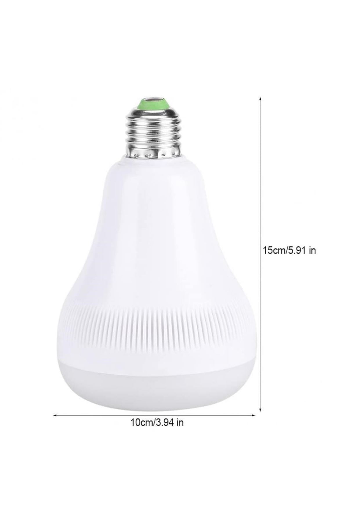 TBL Dekor® Kumandalı Bluetooth Hoparlör Ampul LD-37