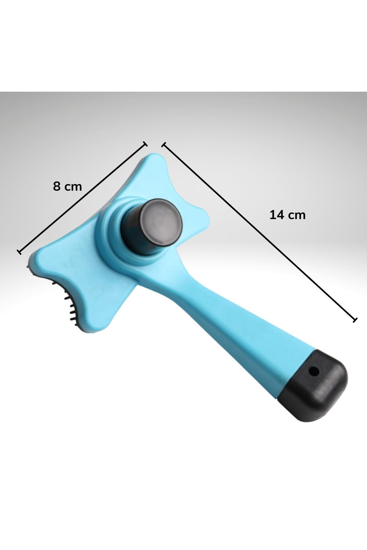 TBL Dekor® Evcil Hayvan Kedi Köpek Tüy Toplayıcı Otomatik Tuşlu Pet Tarak