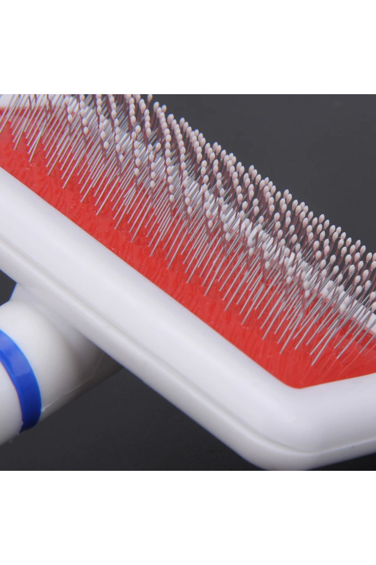 TBL Dekor® Paslanmaz Evcil Hayvan Kedi Köpek Tüy Tarama Toplama Fırçası Kolay Temizlenir Bakım Aleti