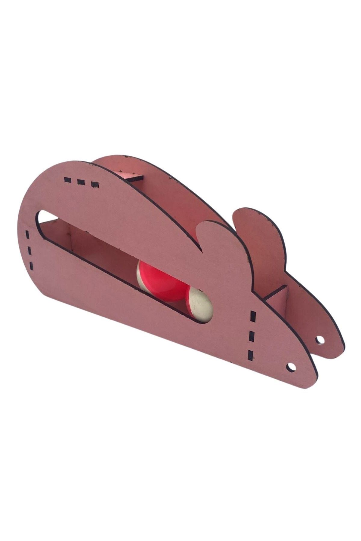 TBL Dekor®  Fare Kedi Oyunu Ahşap 2 Toplu Kedi Oyuncağı Tahta Kedi Oyunu Tahta Fare Ve Toplu Oyuncak