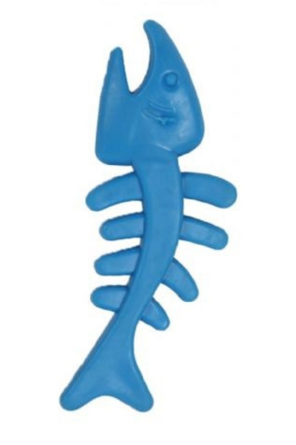 TBL Dekor® Balık Kemiği İskelet Şekilli Renkli Plastik Kedi Oyuncağı