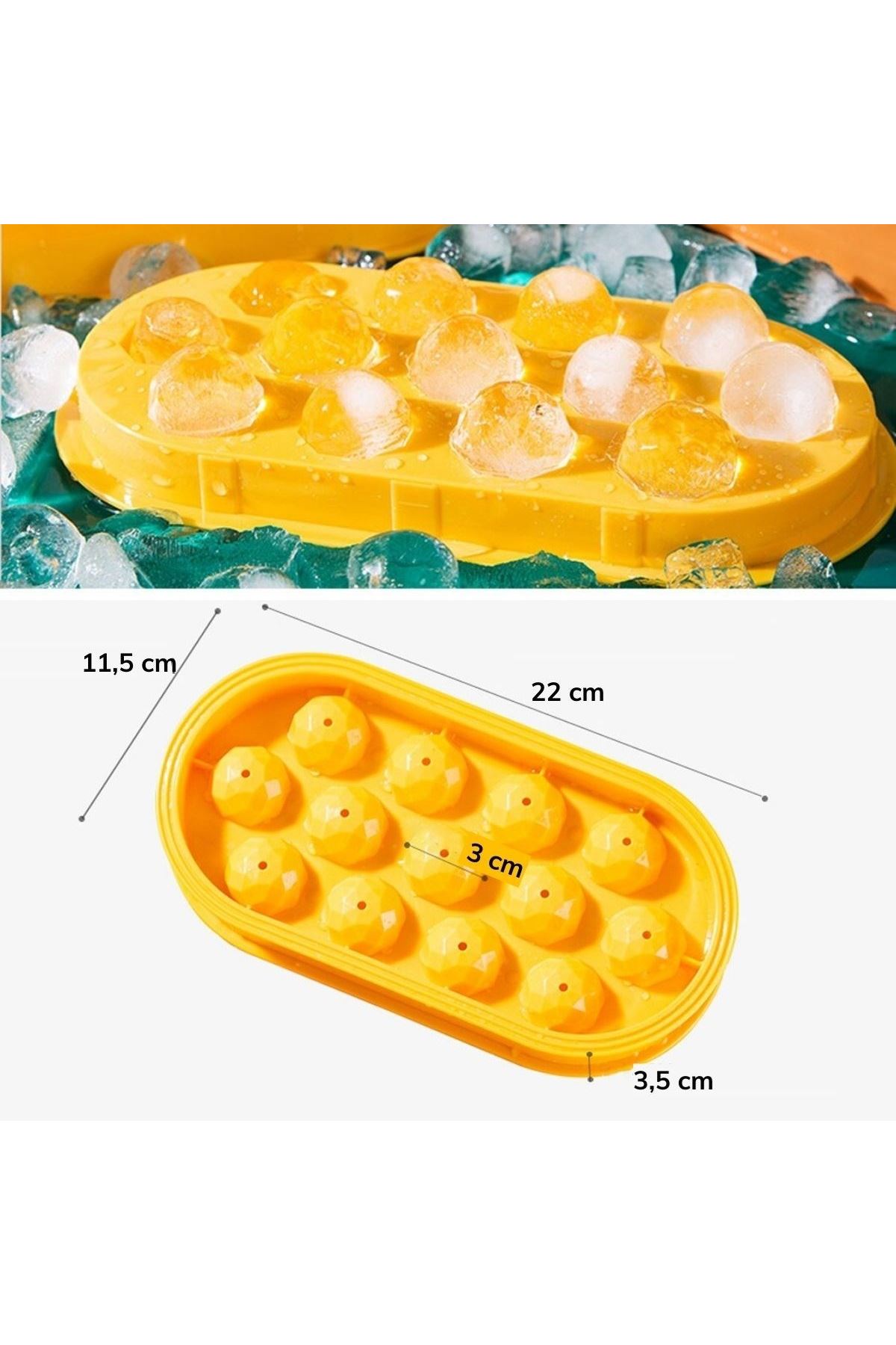 TBL Dekor® 13 Bölmeli Kristal Buz Yapma Kalıbı