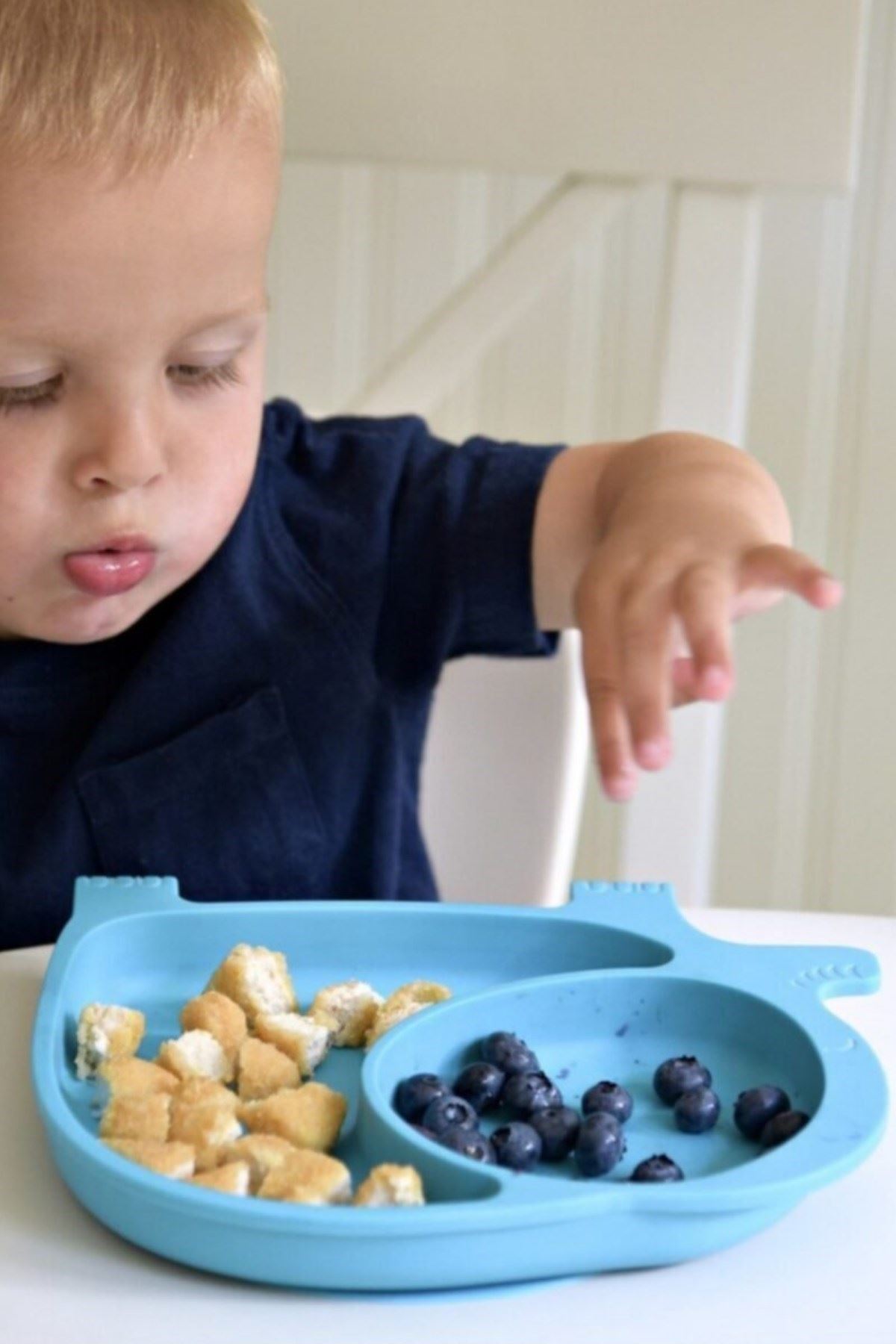 TBL Dekor® Bebek ve Çocuk için Sevimli Fil Model Desenli Yemek Bebek Mama Kabı Bölmeli Tabak