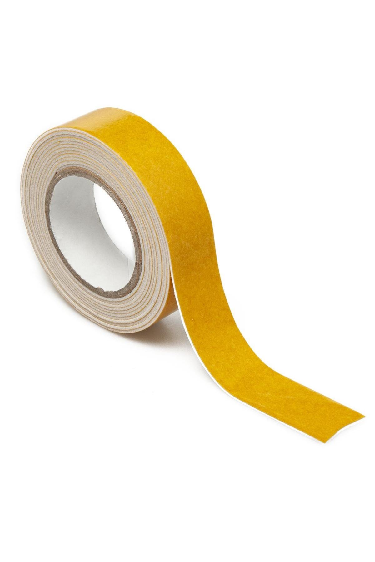 TBL Dekor® Çok Amaçlı Tüm Yüzeylerde Kullanıma Uygun Beyaz Çift Taraflı Köpük Sünger Montaj Bant