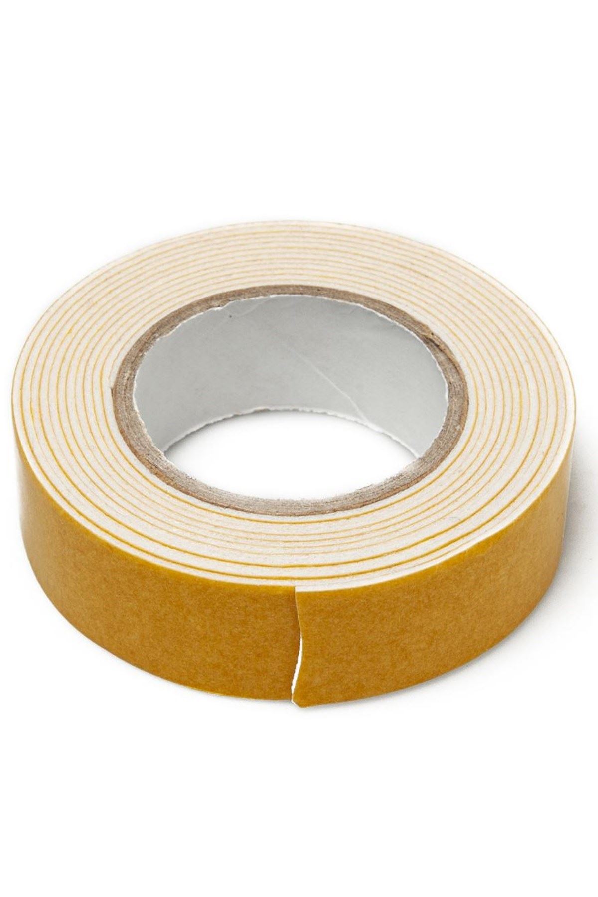 TBL Dekor® Çok Amaçlı Tüm Yüzeylerde Kullanıma Uygun Beyaz Çift Taraflı Köpük Sünger Montaj Bant