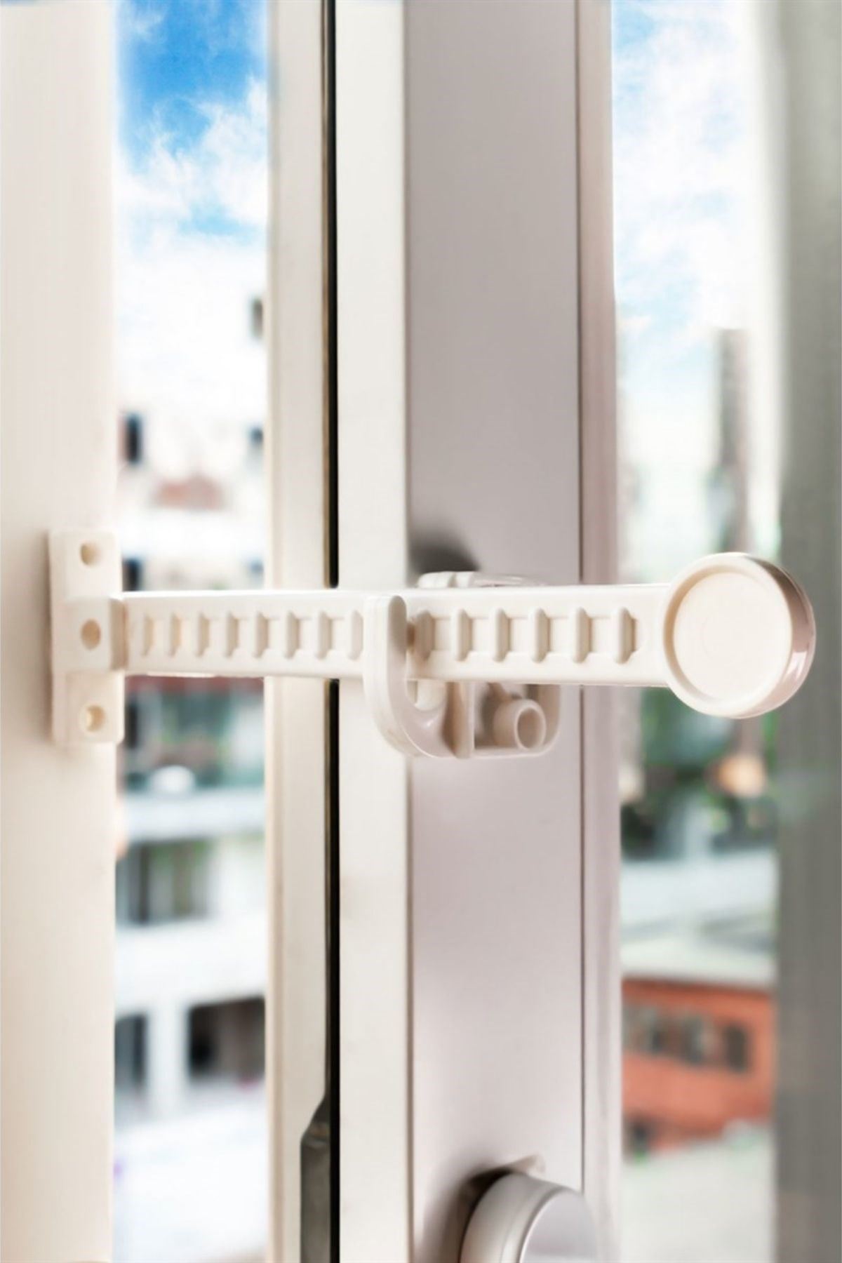 TBL Dekor® Bebek Çocuk Evcil Hayvan Güvenlik Ayarlanabilir Koruyucu Pencere Havalandırma Kilidi