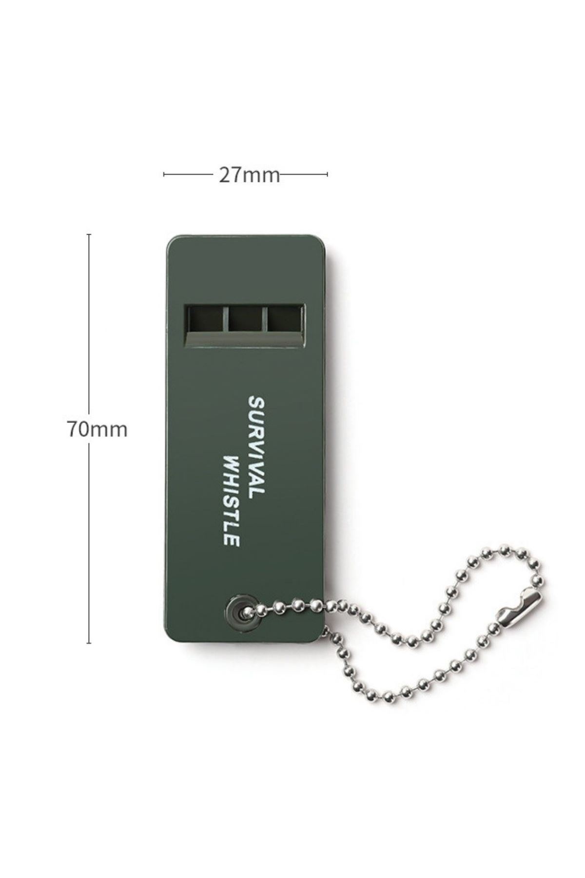 TBL Dekor® Kamp Outdoor Yaşam Yüksek Sesli Acil Durum Survival Plastik Düdük