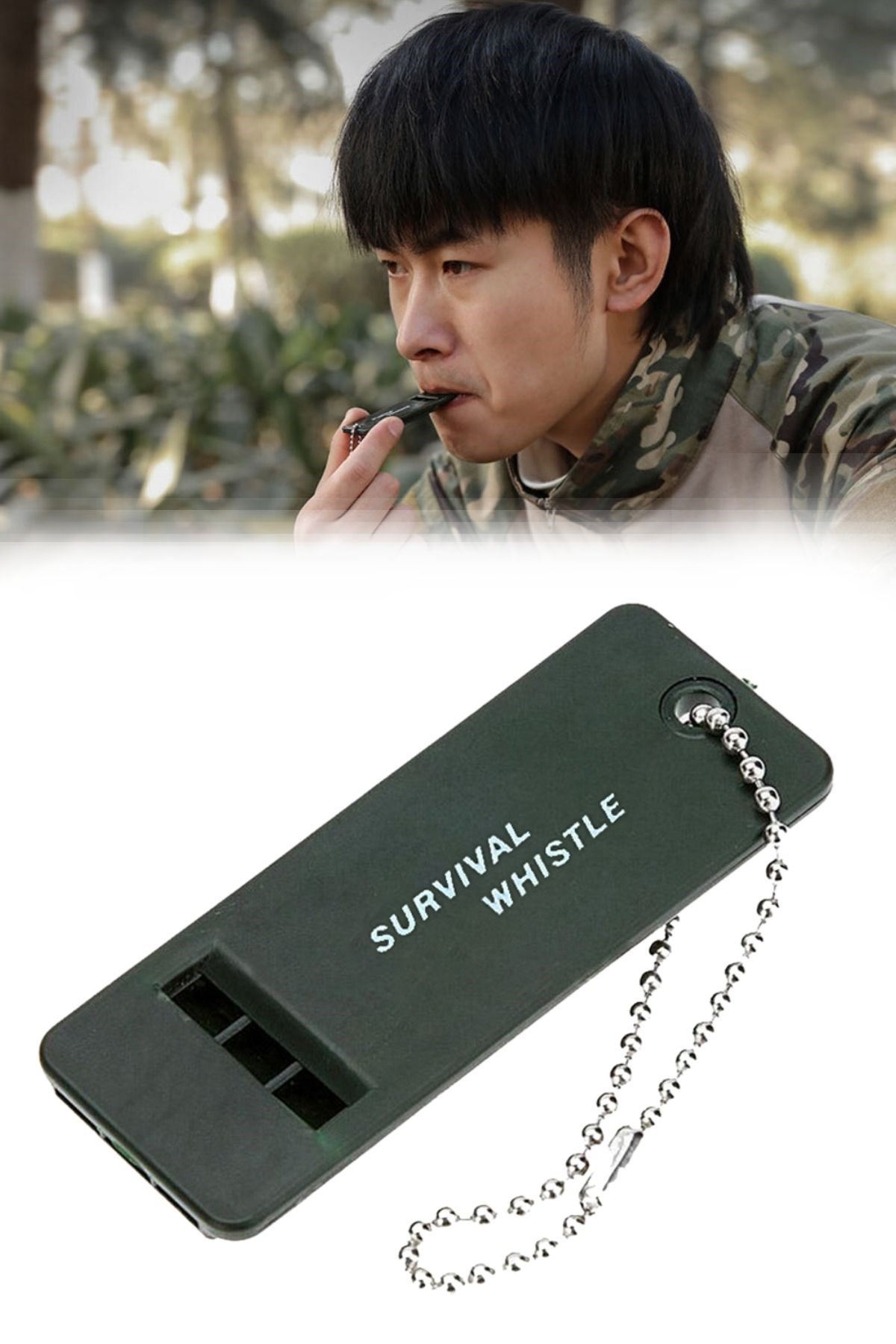 TBL Dekor® Kamp Outdoor Yaşam Yüksek Sesli Acil Durum Survival Plastik Düdük