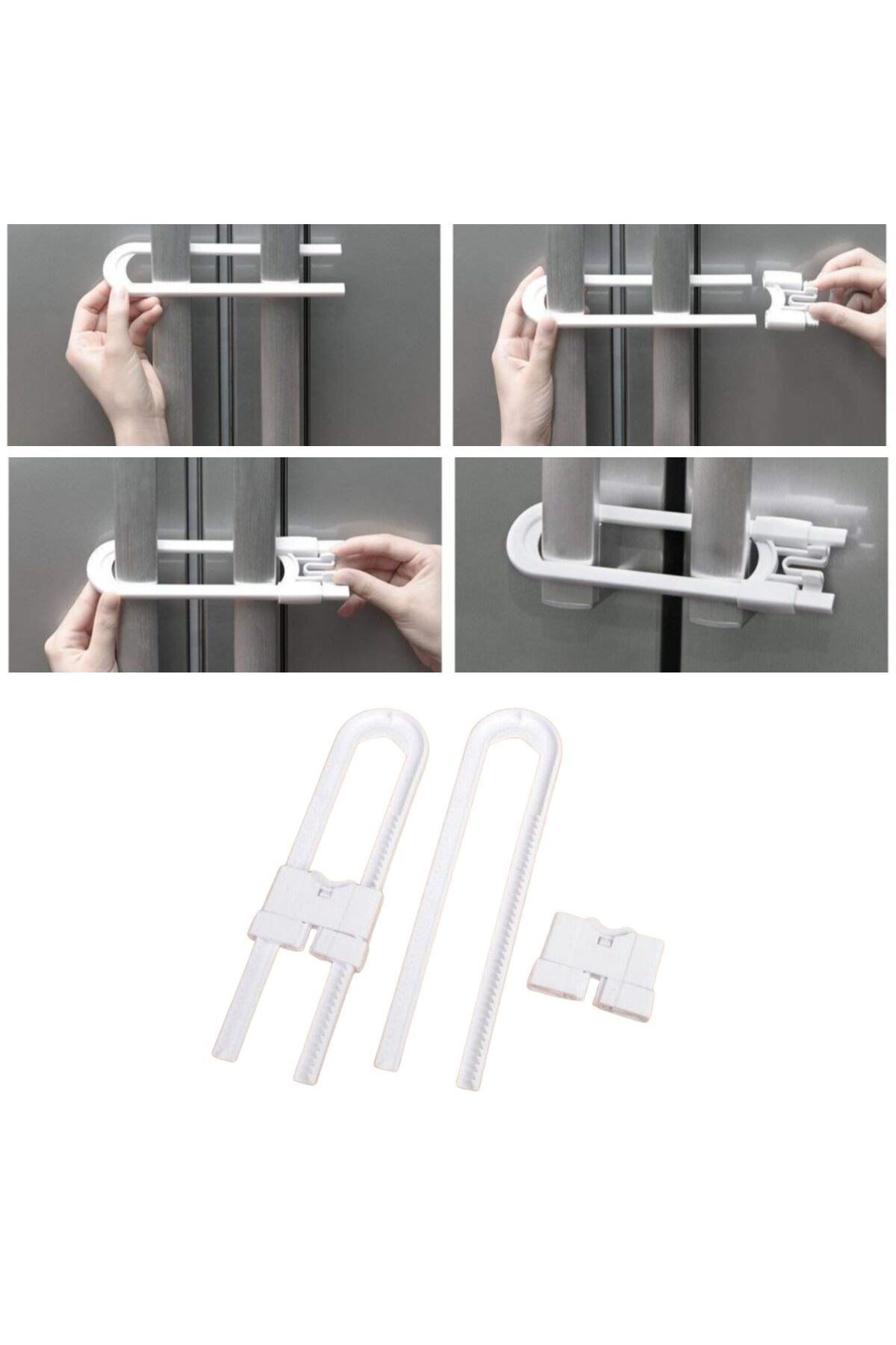 TBL Dekor® Bebek Çocuk Çekmece ve Dolap Koruma Raylı Güvenlik Sistemi Emniyet Kilidi