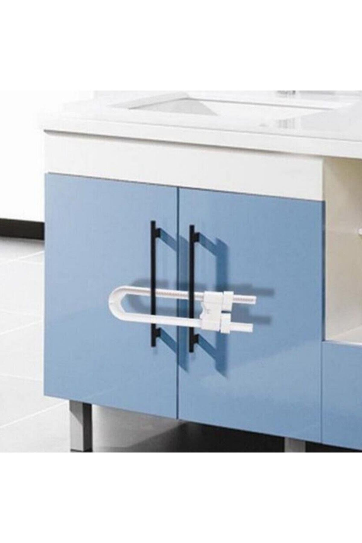 TBL Dekor® Bebek Çocuk Çekmece ve Dolap Koruma Raylı Güvenlik Sistemi Emniyet Kilidi