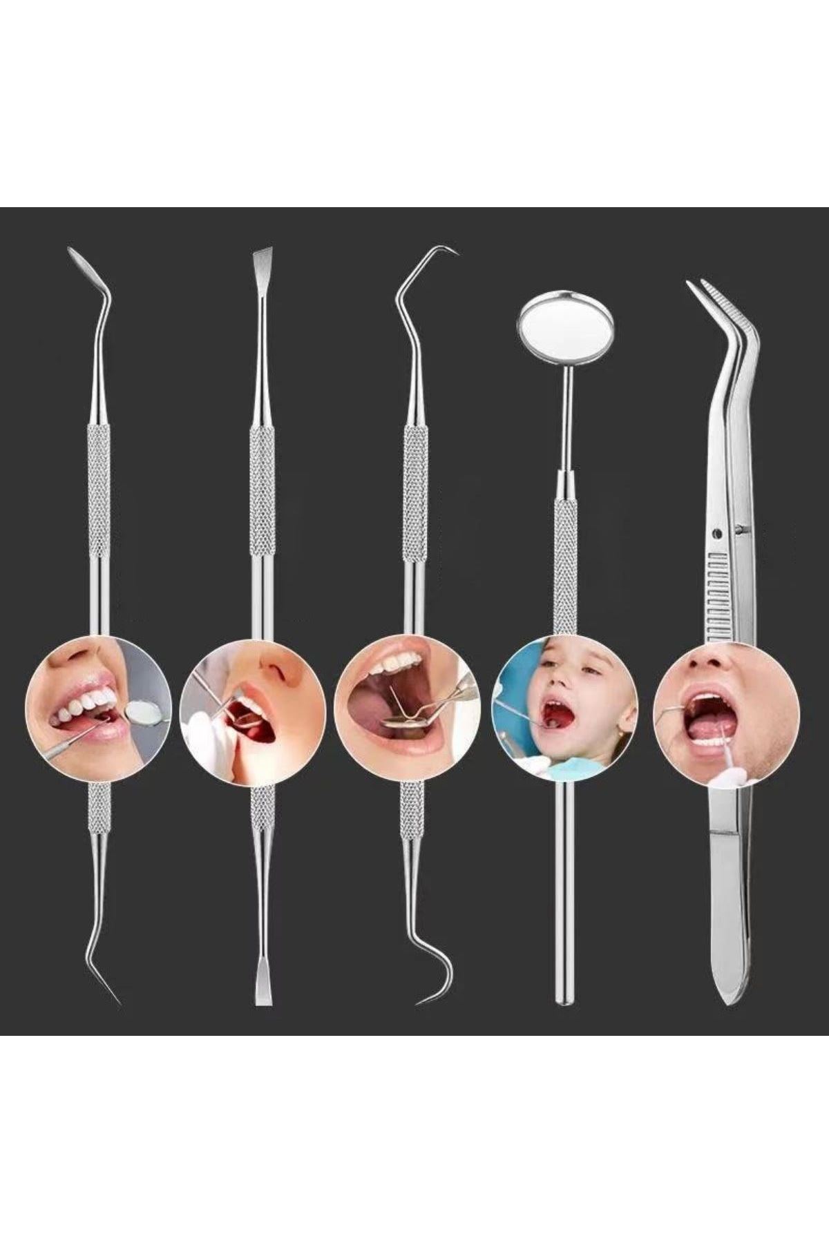 TBL Dekor® 6 Parça Kutulu Ağız Bakımı Diş Bakım Seti Ağız Hijyen Takımı