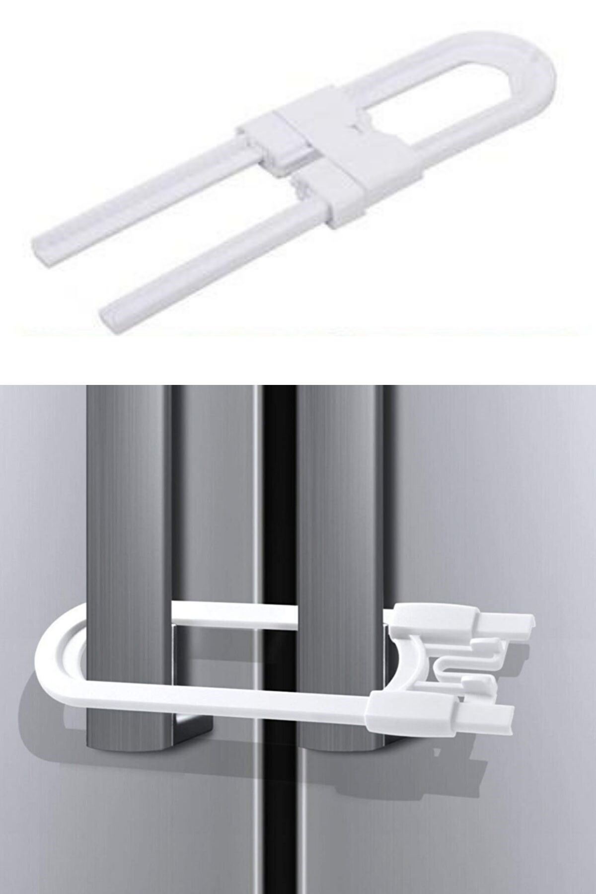 TBL Dekor® Bebek Çocuk Çekmece ve Dolap Koruma Raylı Güvenlik Sistemi Emniyet Kilidi