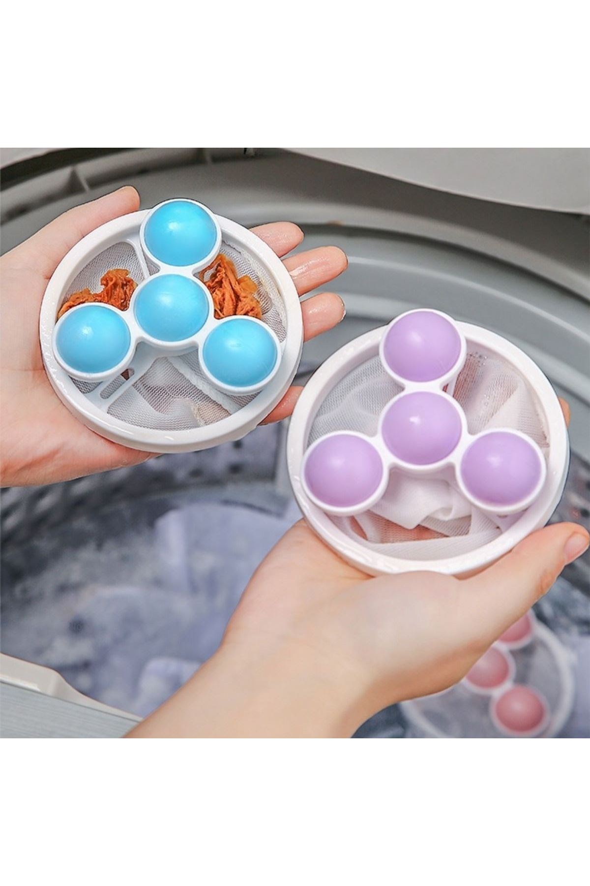 TBL Dekor ® Çamaşır Makinesi İçin  Toz ve Evcil Hayvan Tüyü Toplayıcı Yıkanabilir Tüy Temizleme Aparatı