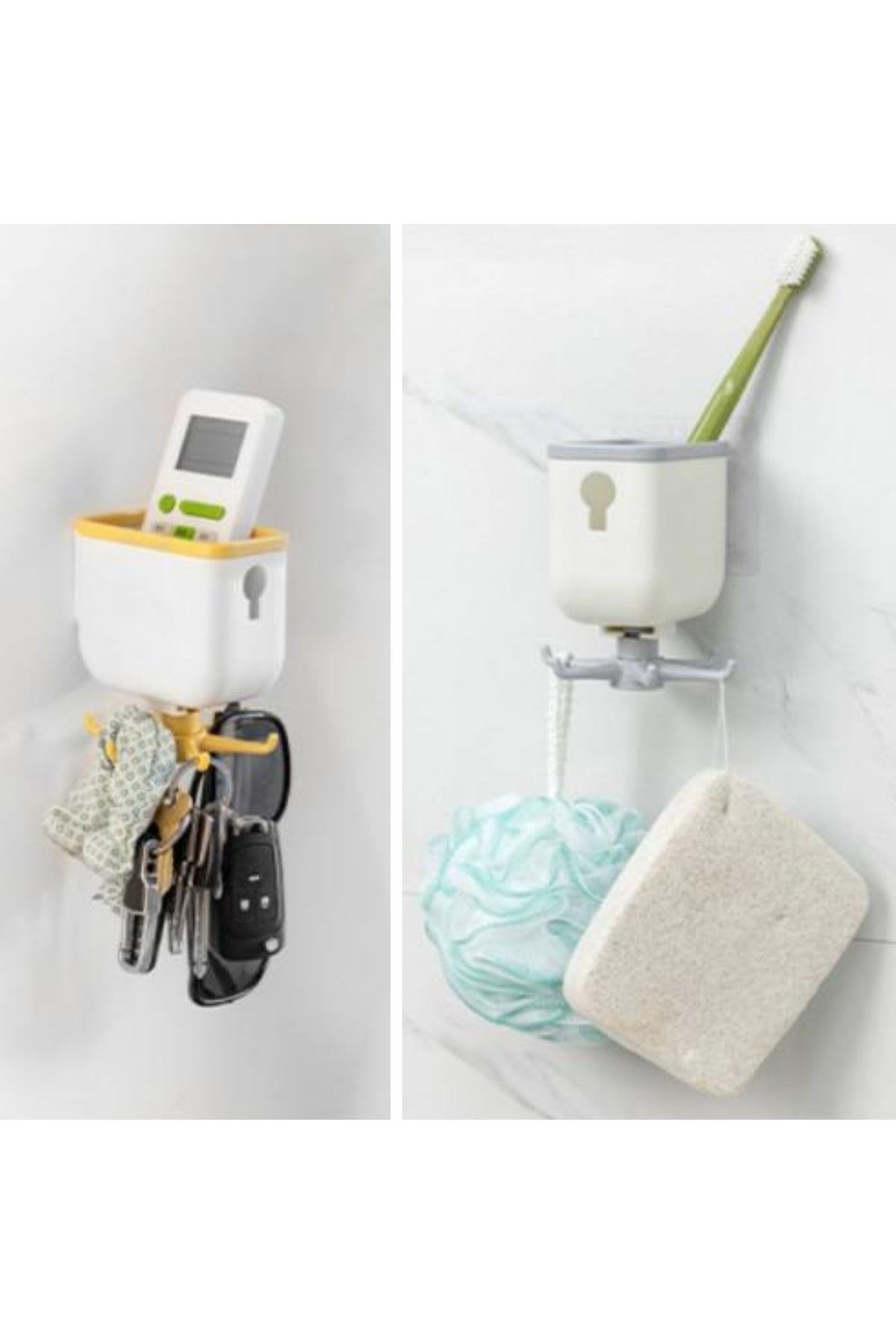 TBL Dekor® Pratik Mutfak Askılığı Organizatör Ve Mutfak Düzenleyici Çok Amaçlı Askı