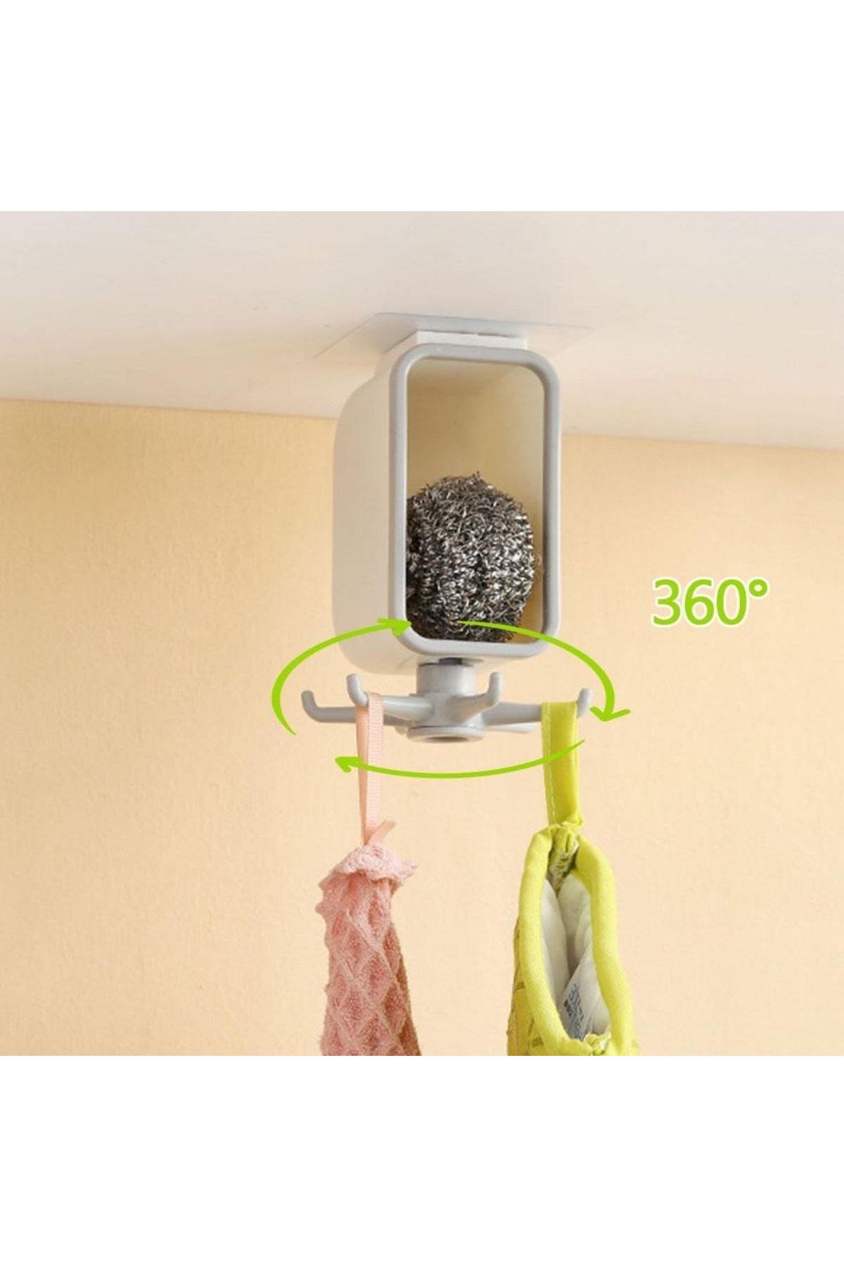 TBL Dekor® Pratik Mutfak Askılığı Organizatör Ve Mutfak Düzenleyici Çok Amaçlı Askı