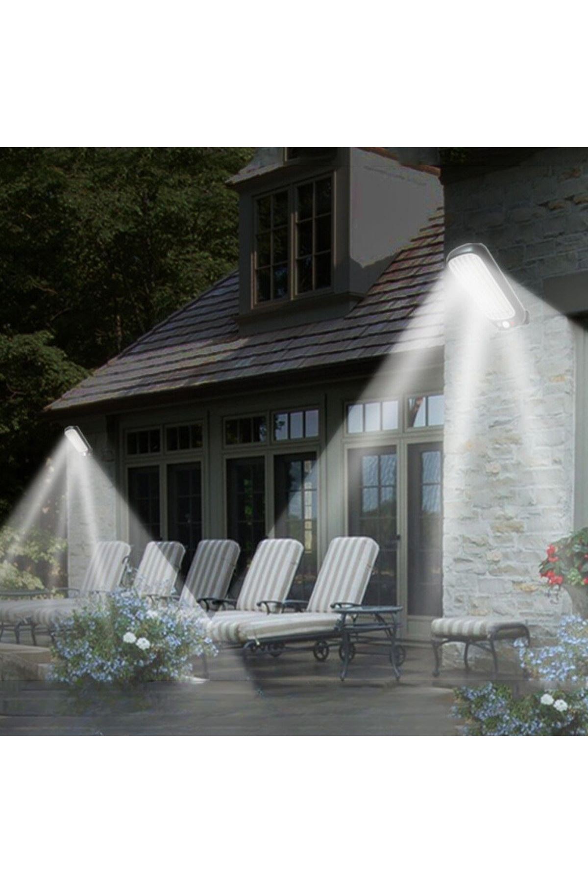 TBL Dekor® Sensörlü Güneş Enerjisi İle Şarj Olabilen Duvara Monte Solar Aydınlatma  GL-84069