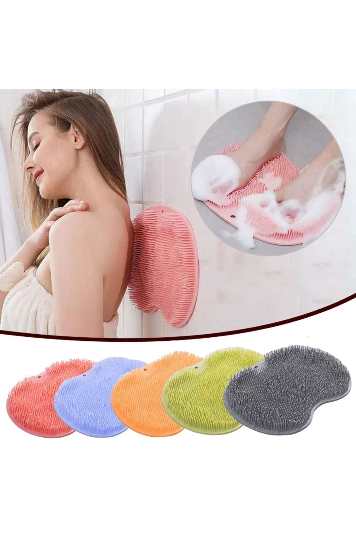 TBL Dekor Çok Amaçlı Esnek Yumuşak Banyo El Ayak Vücut Plastik Duş Matı Plastik Banyo Matı